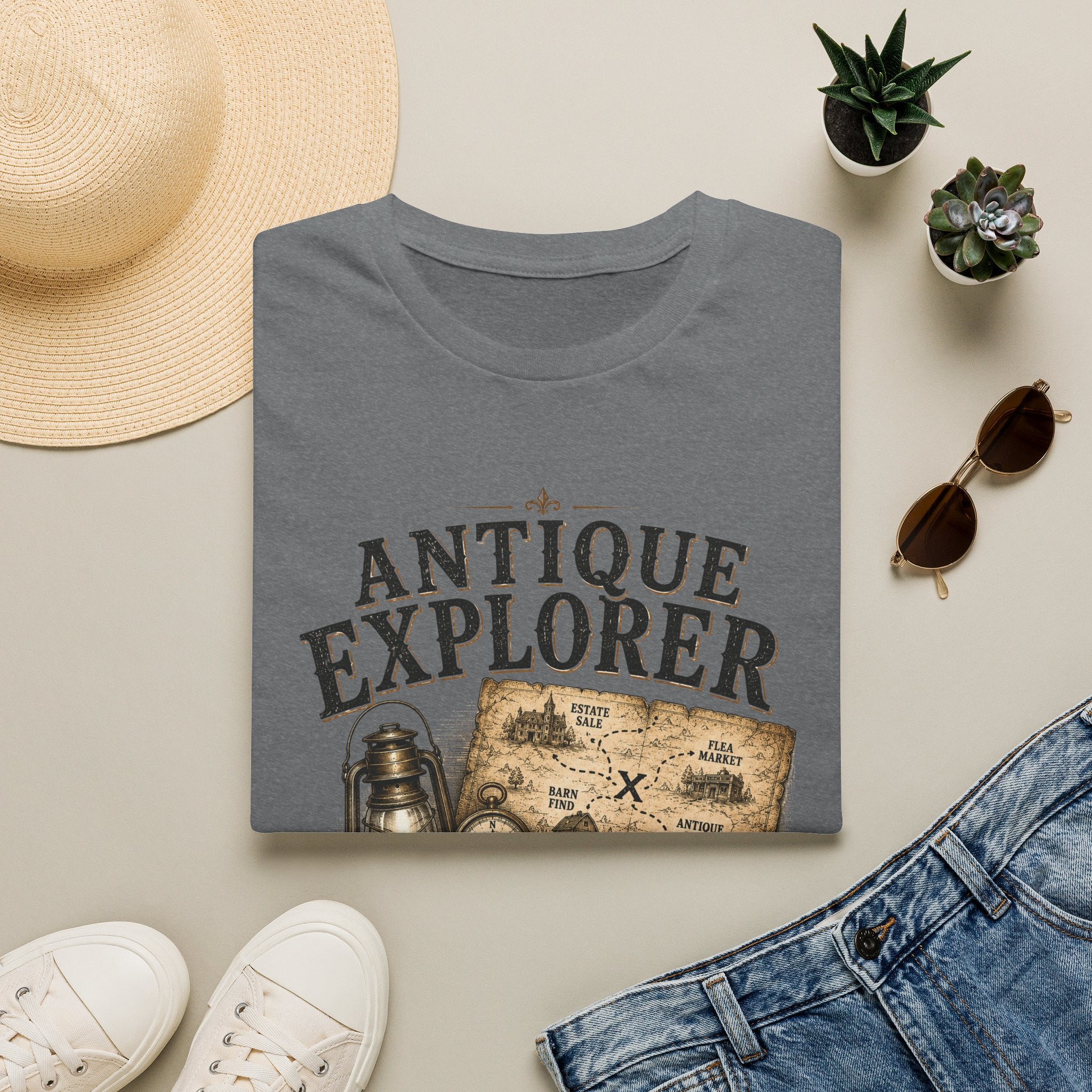 Antique Explorer-T-Shirt