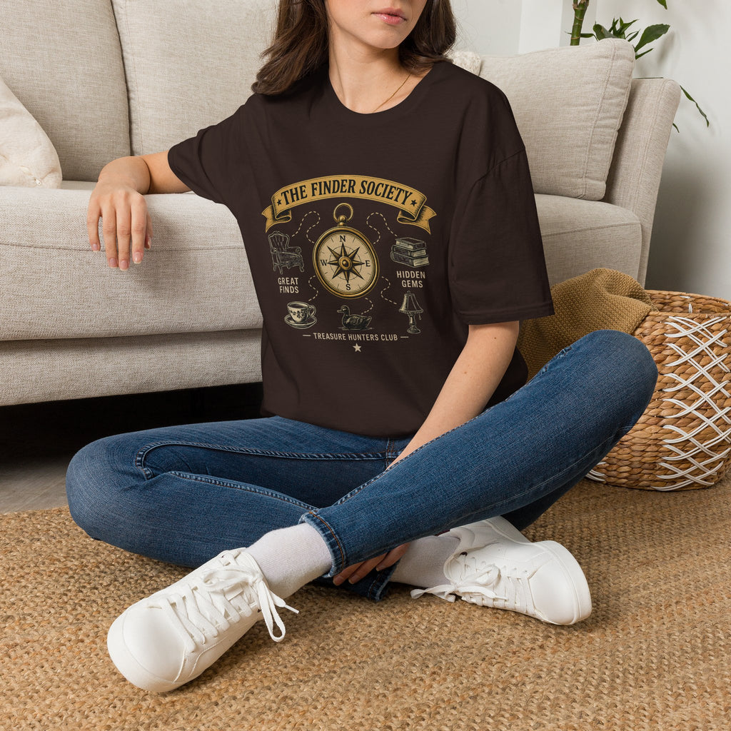 The Finder Society Treasure Hunters Club-T-Shirt