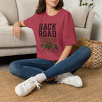 Back Road Detour-Green Truck-T-Shirt