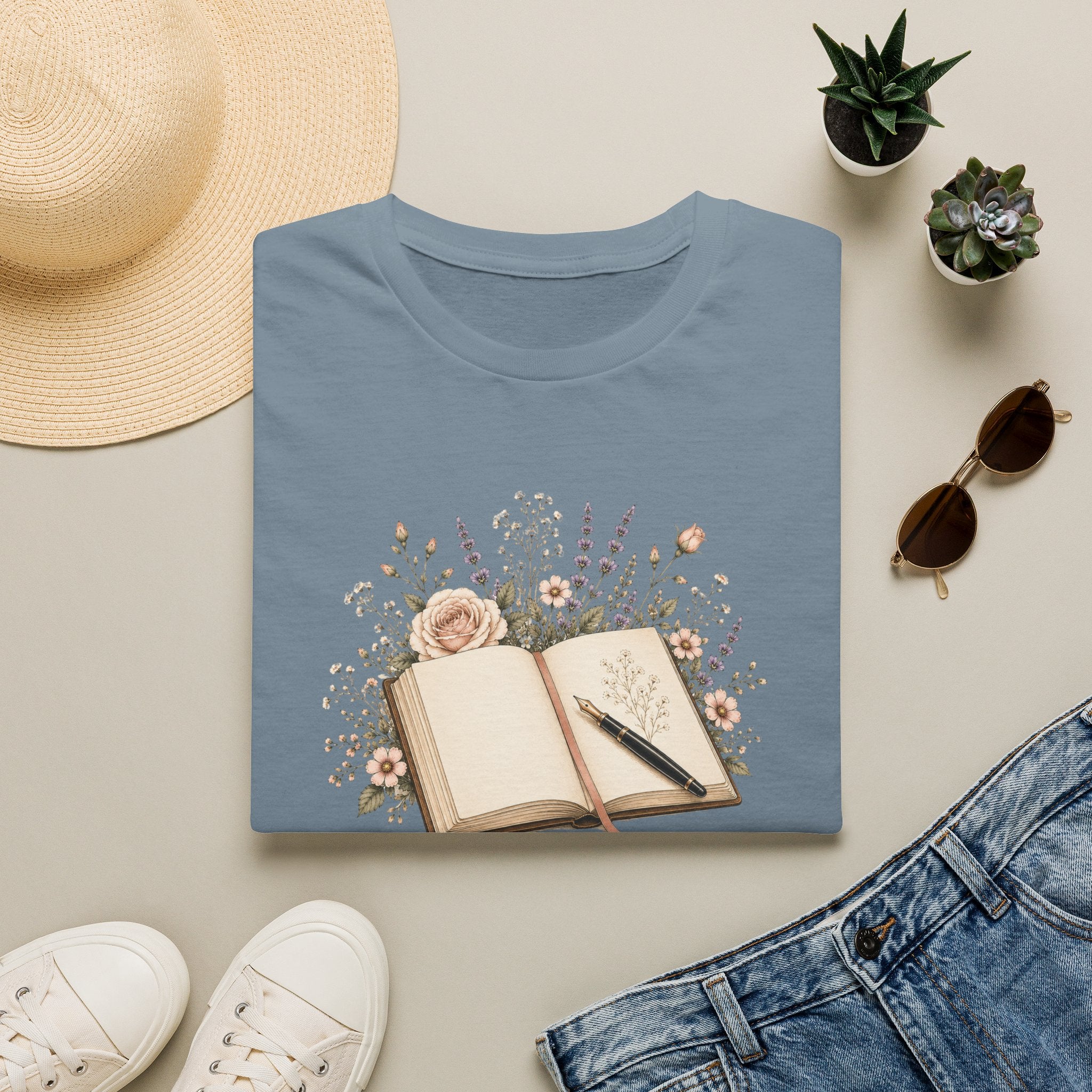 Written In Bloom-T-Shirt