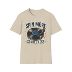 Spin More Scroll Less-T-Shirt
