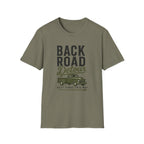 Back Road Detour-Green Truck-T-Shirt