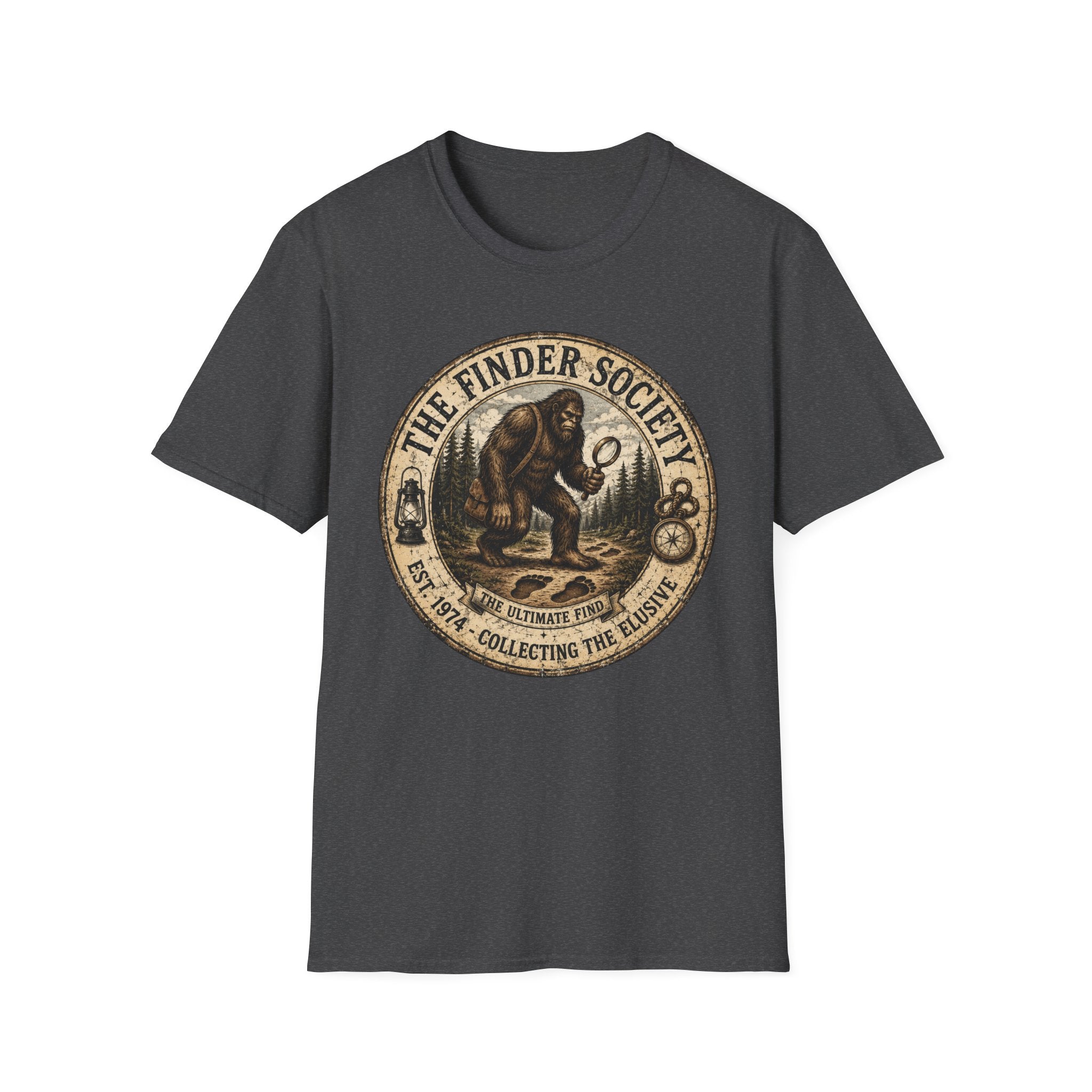The Finder Society:Bigfoot Badge-T-Shirt