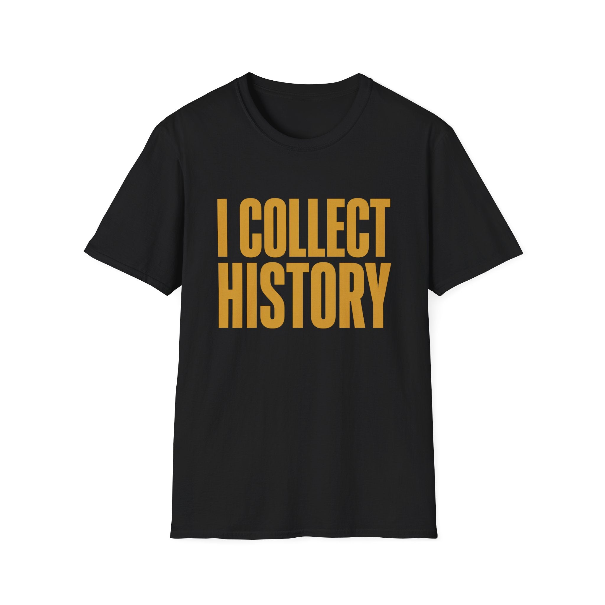 I Collect History-Typo-T-Shirt