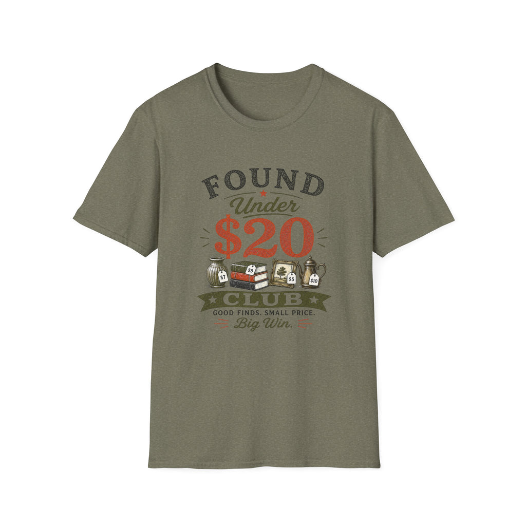 Found Under $20 Club-T-Shirt