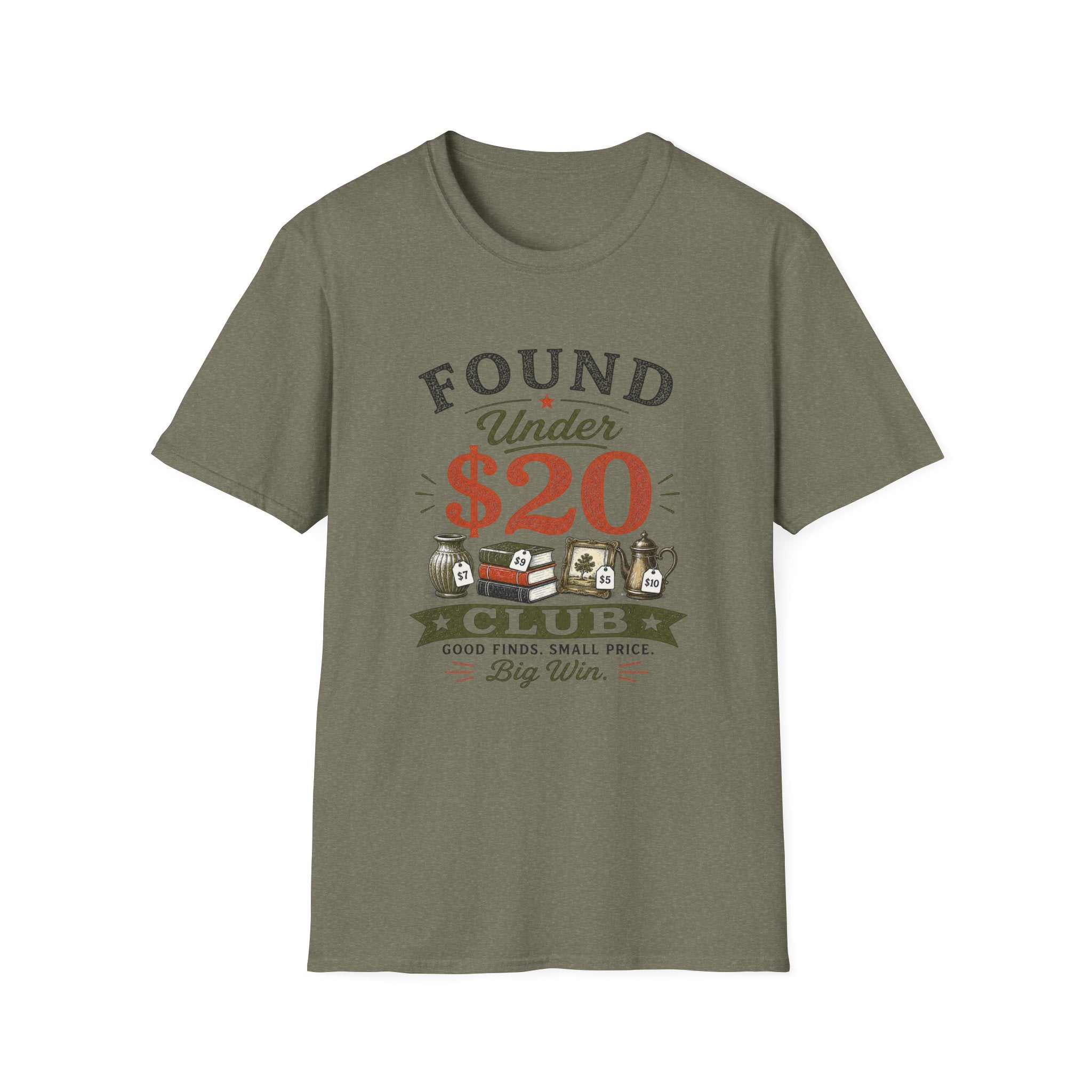 Found Under $20 Club-T-Shirt