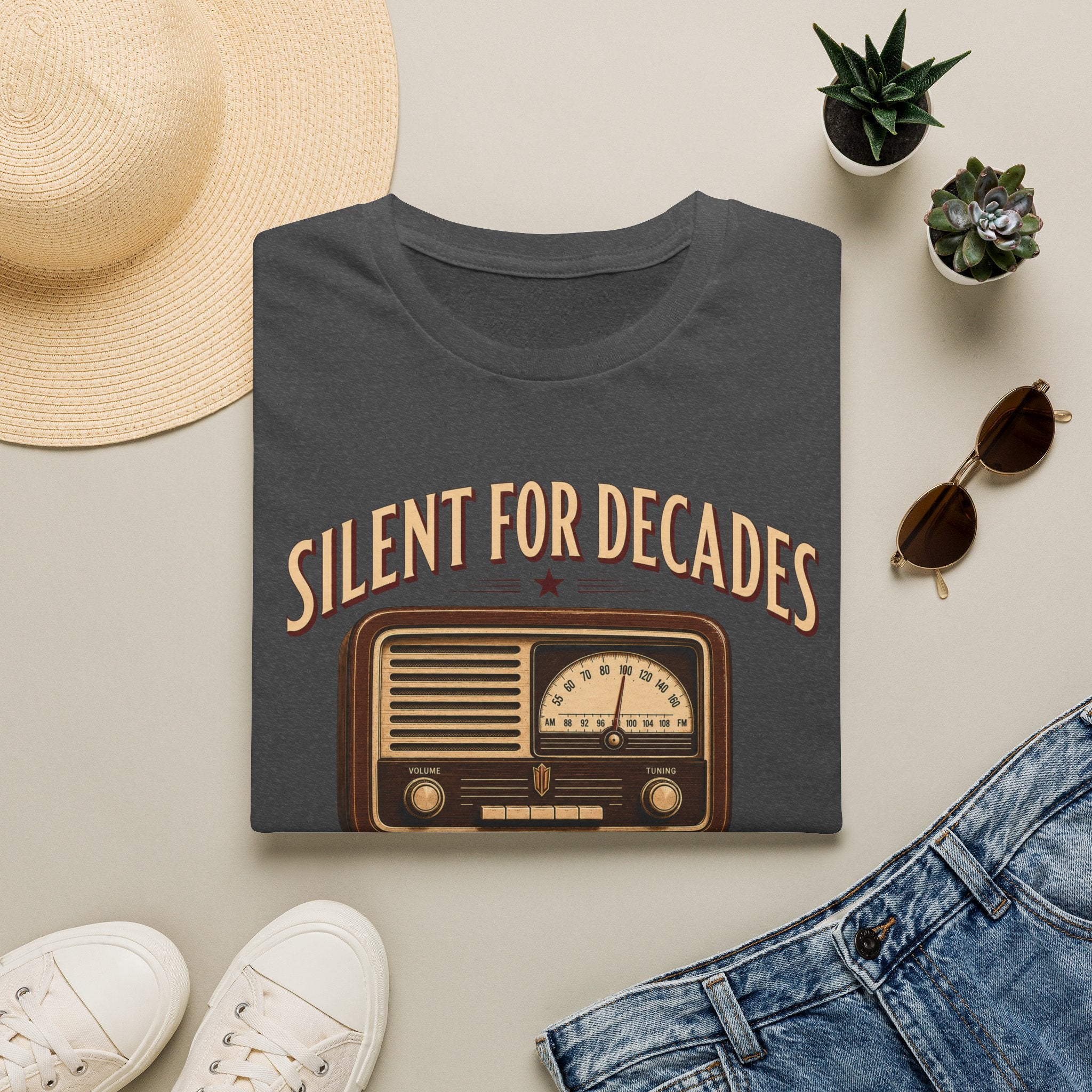 Silent For Decades Playing Again-T-Shirt