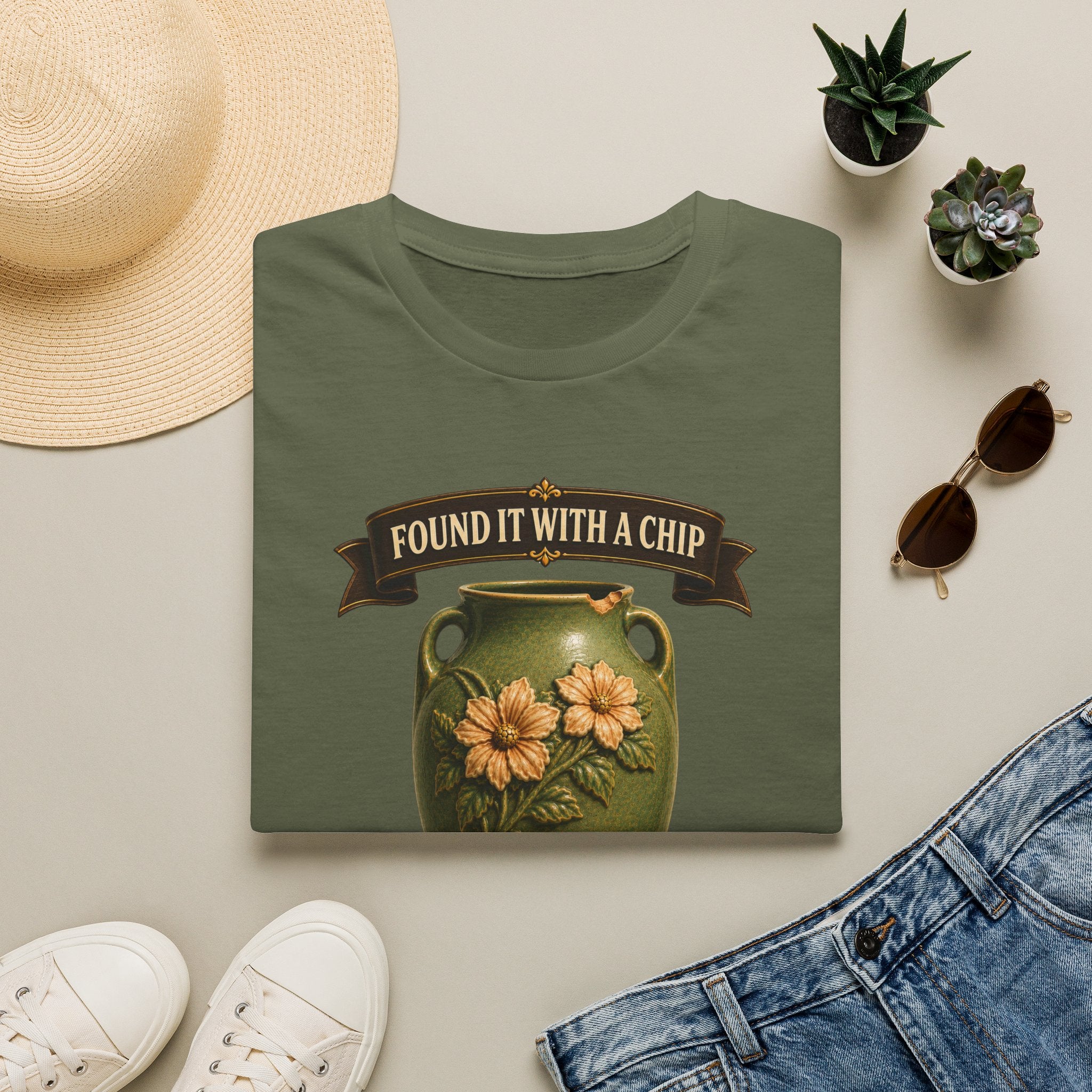 Found It With A Chip Bought It Anyway-T-Shirt