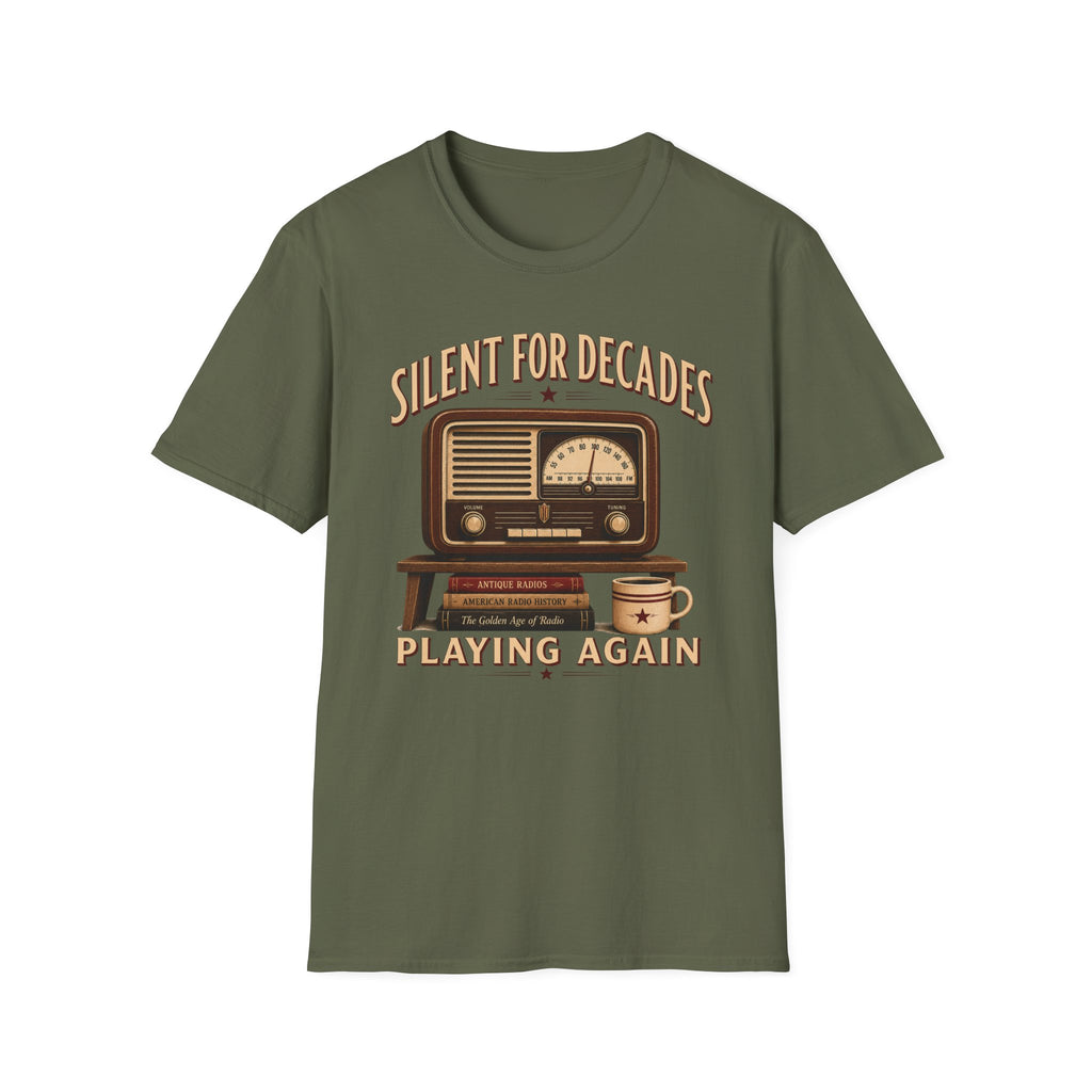 Silent For Decades Playing Again-T-Shirt