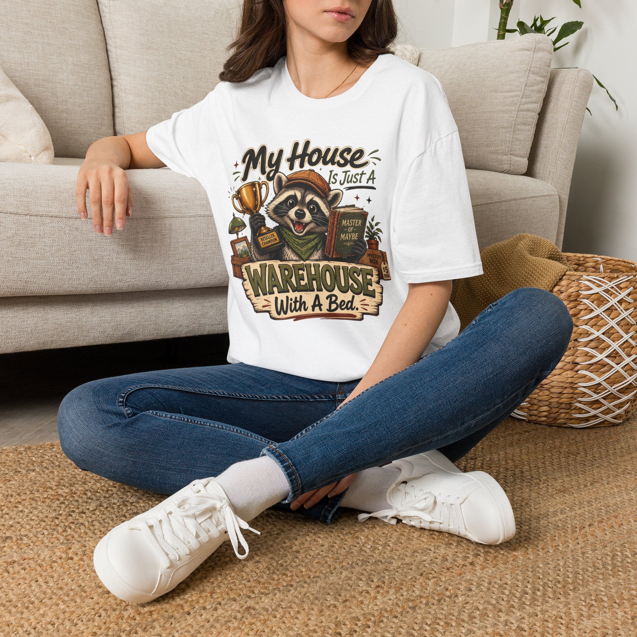 My House Is Just A Warehouse-T-Shirt