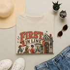 First In Line-Ladies-T-Shirt