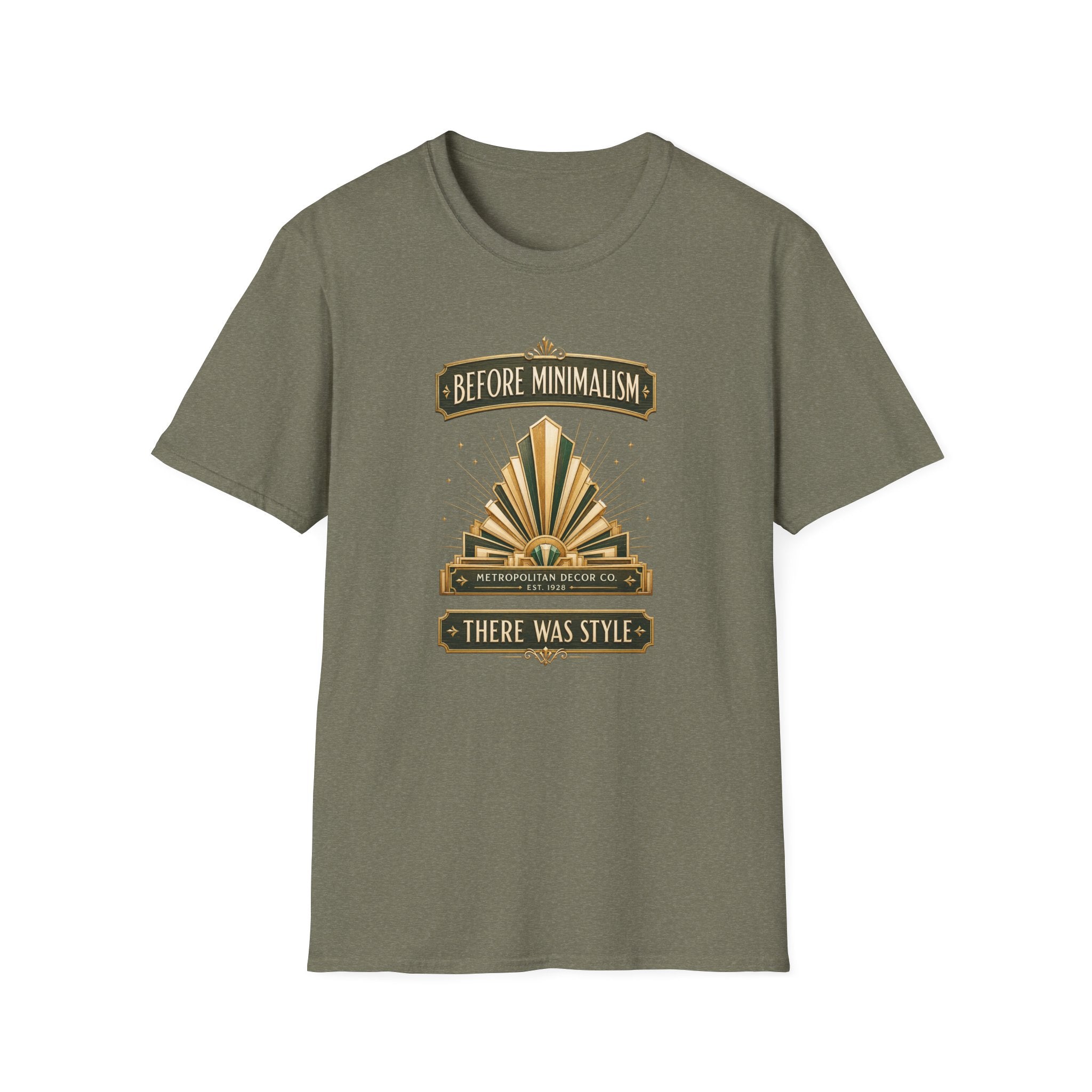 Before Minimalism There Was Style-T-Shirt