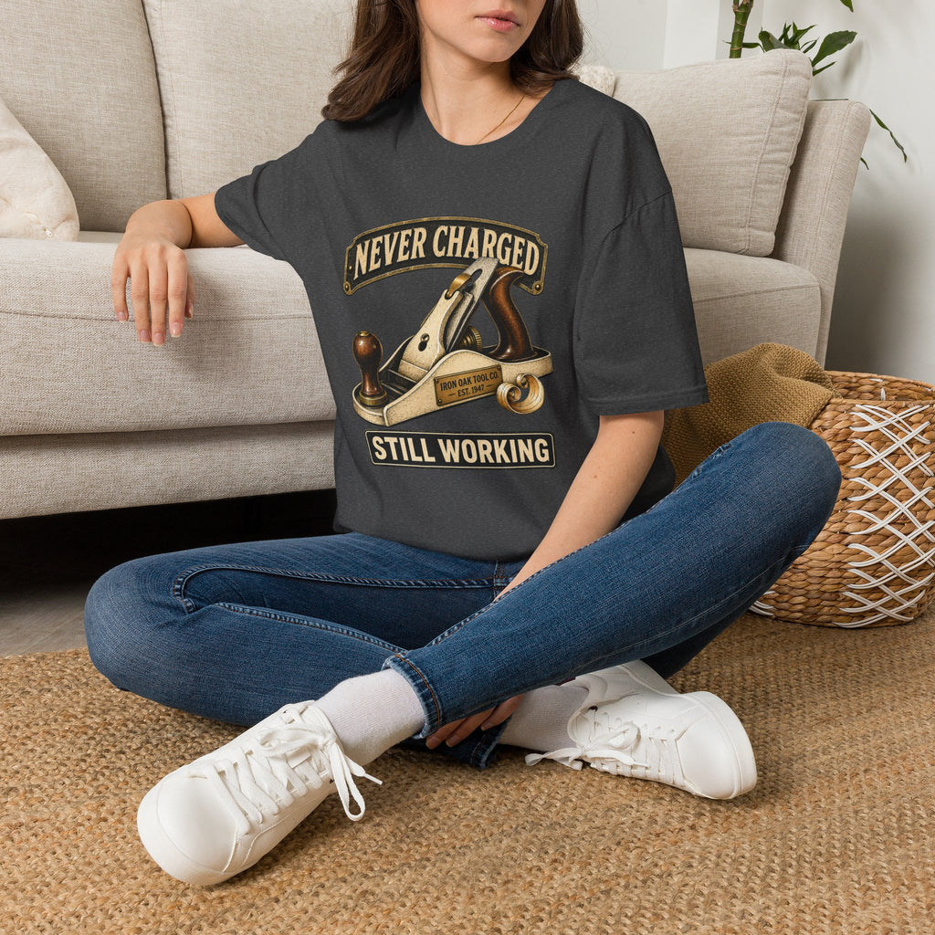 Never Charged Still Working-T-Shirt