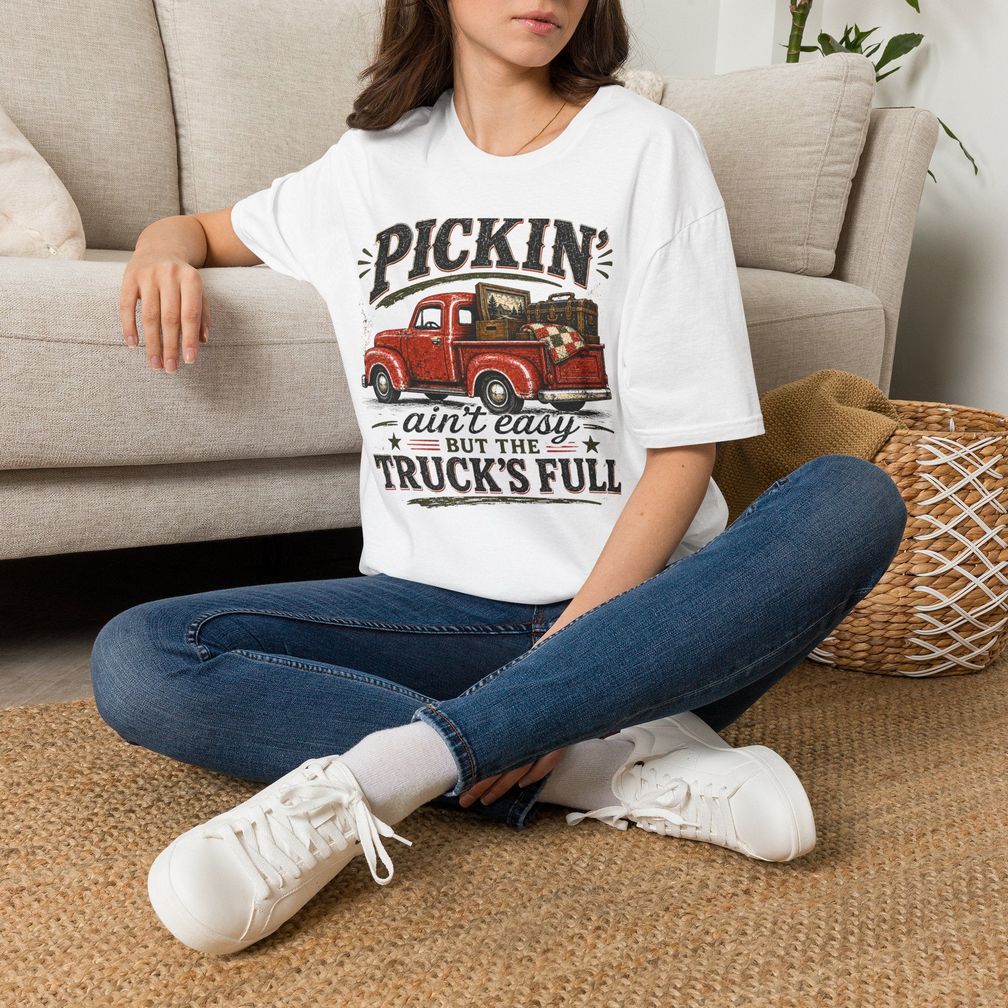 Pickin' Ain't Easy-T-Shirt