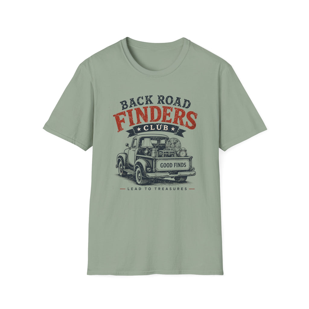 Back Road Finders Club-T-Shirt