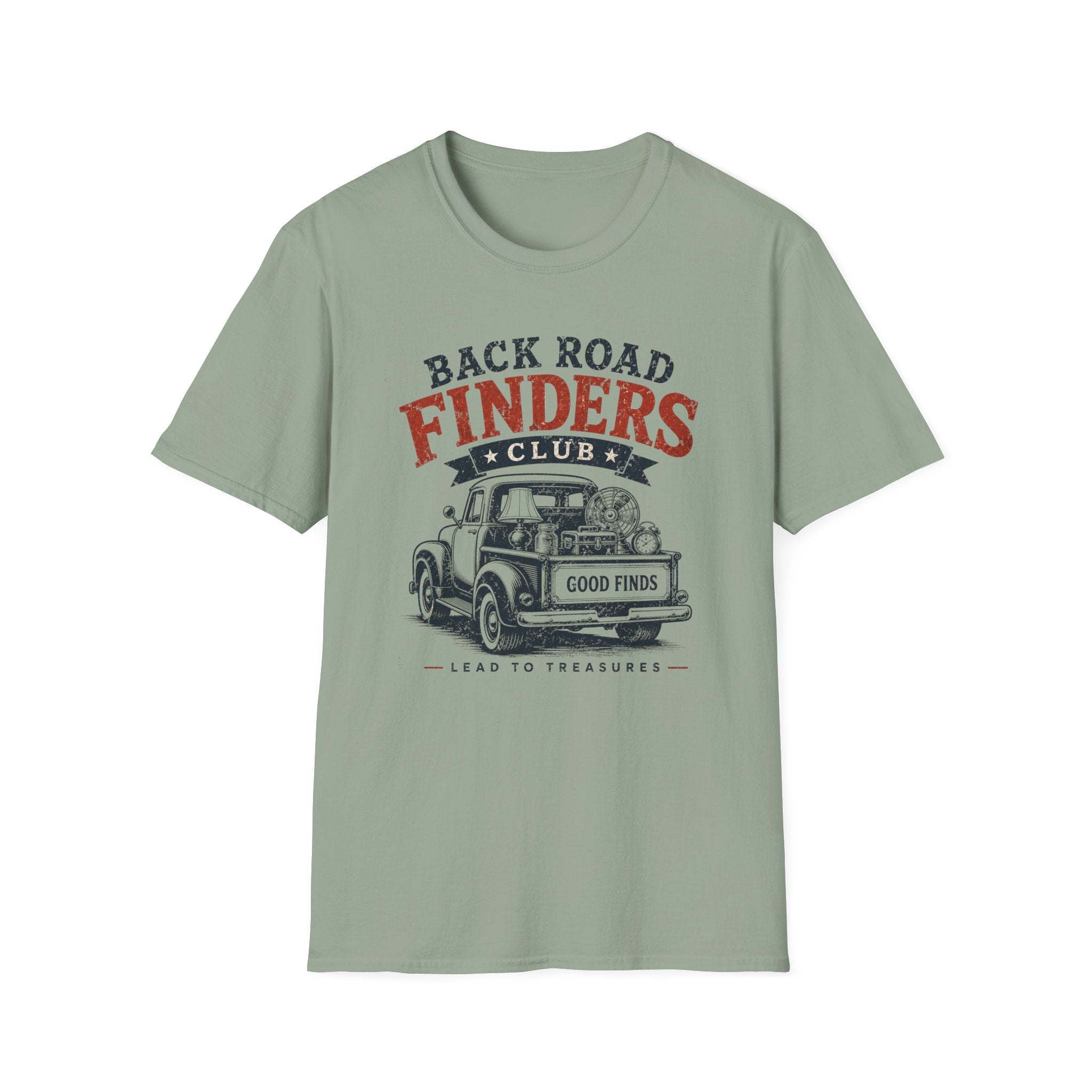 Back Road Finders Club-T-Shirt