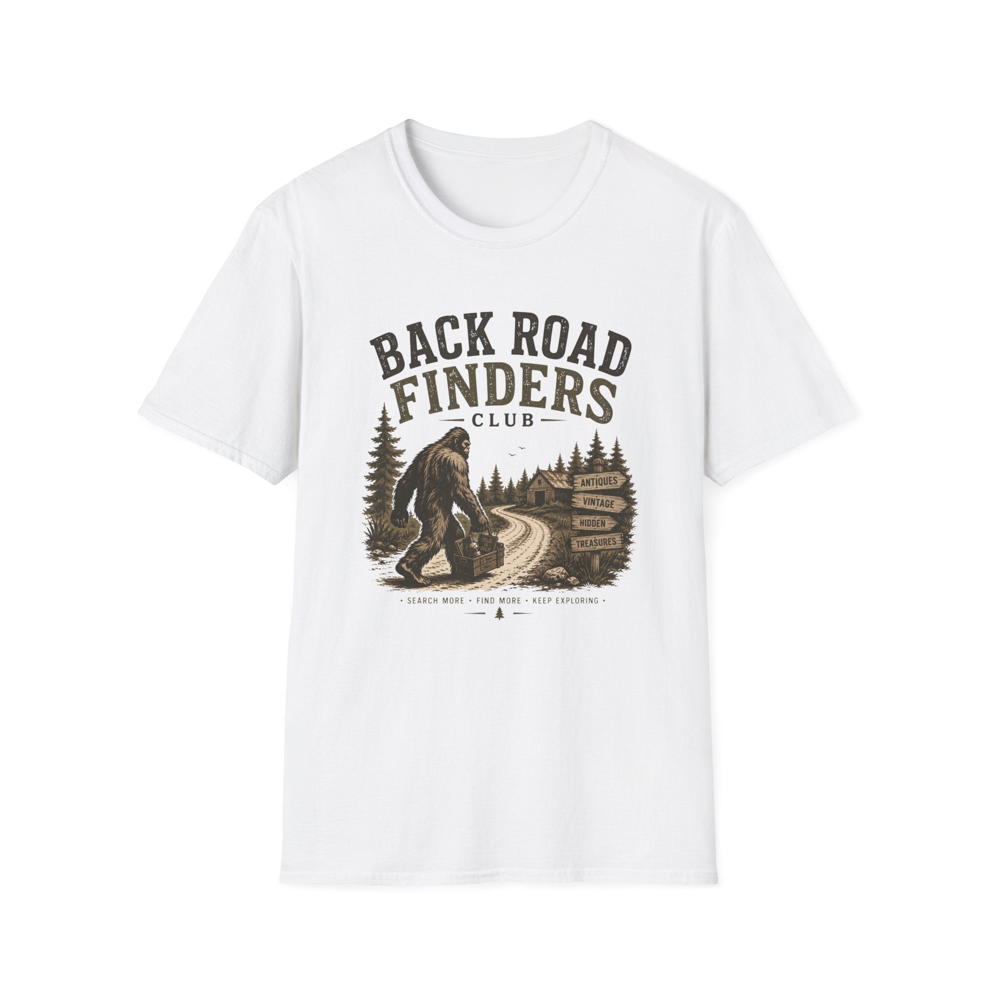 Back Road Finders:Bigfoot-T-Shirt