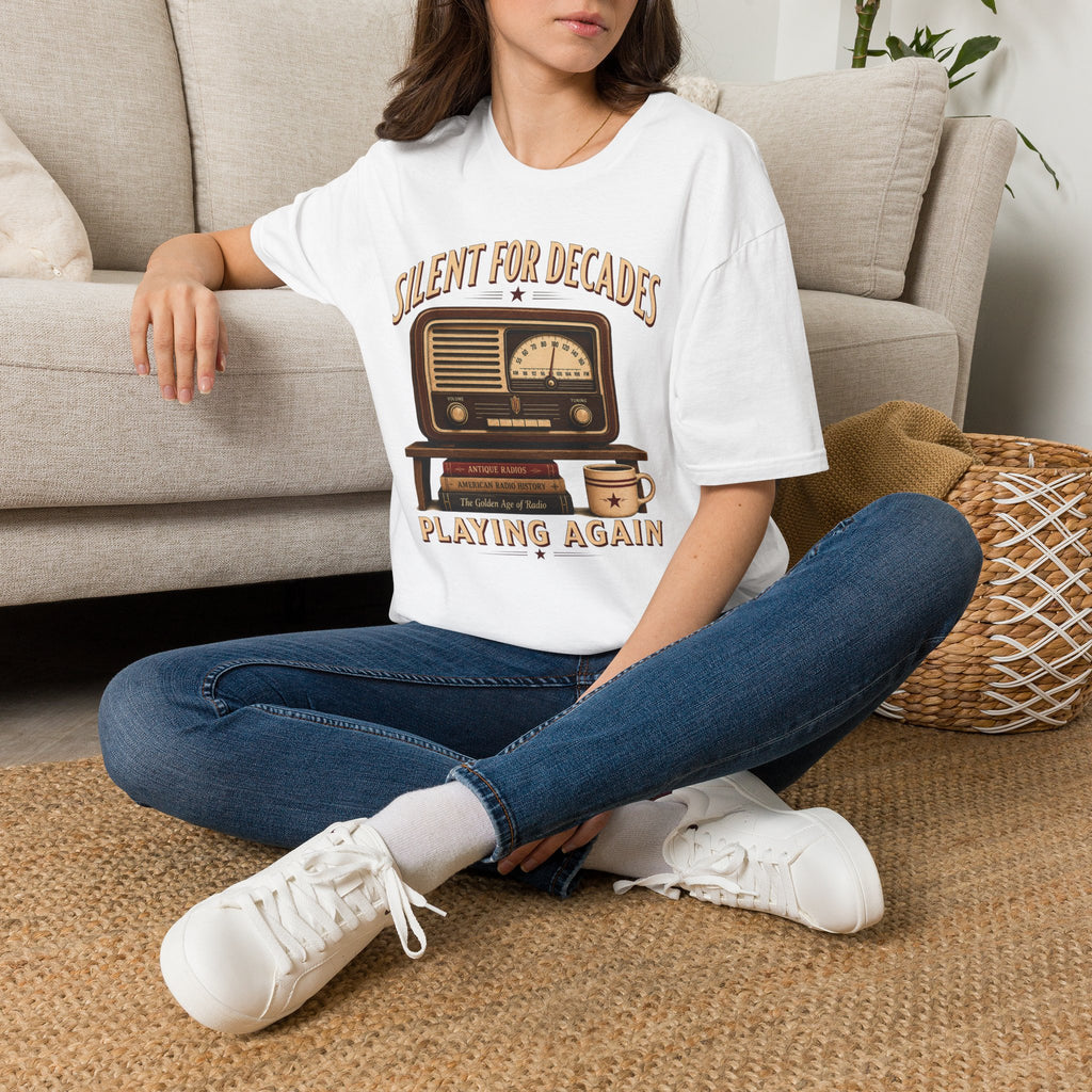 Silent For Decades Playing Again-T-Shirt