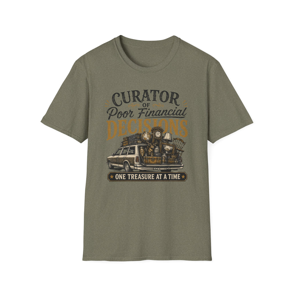 Curator of Poor Financial Decisions-T-Shirt