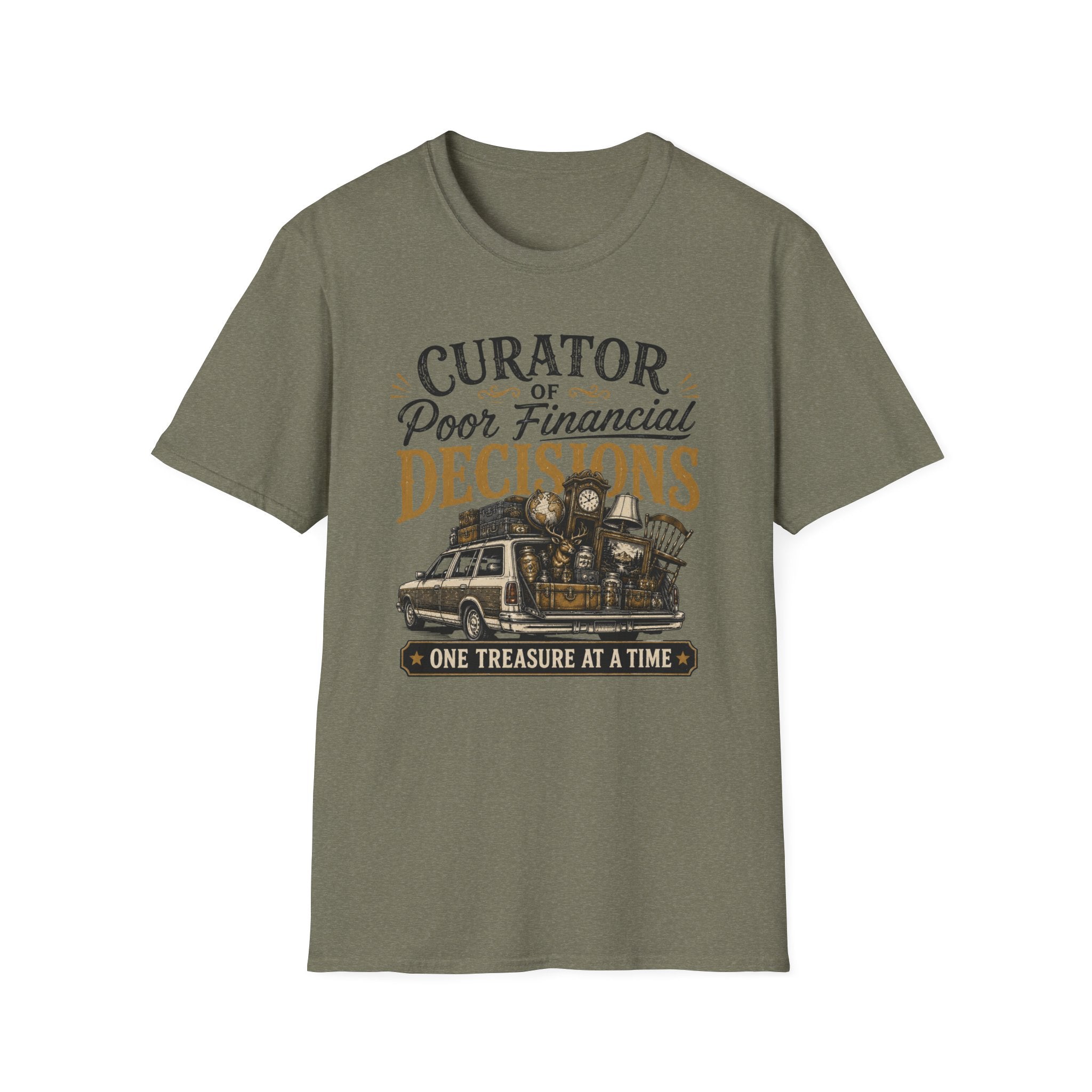 Curator of Poor Financial Decisions-T-Shirt