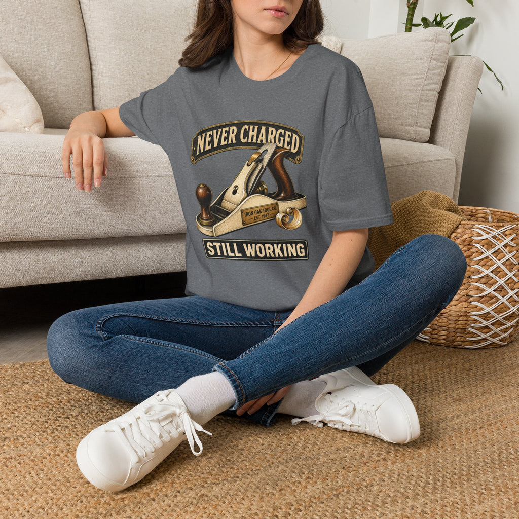 Never Charged Still Working-T-Shirt