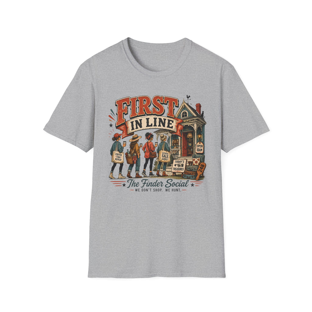 First In Line-Ladies-T-Shirt
