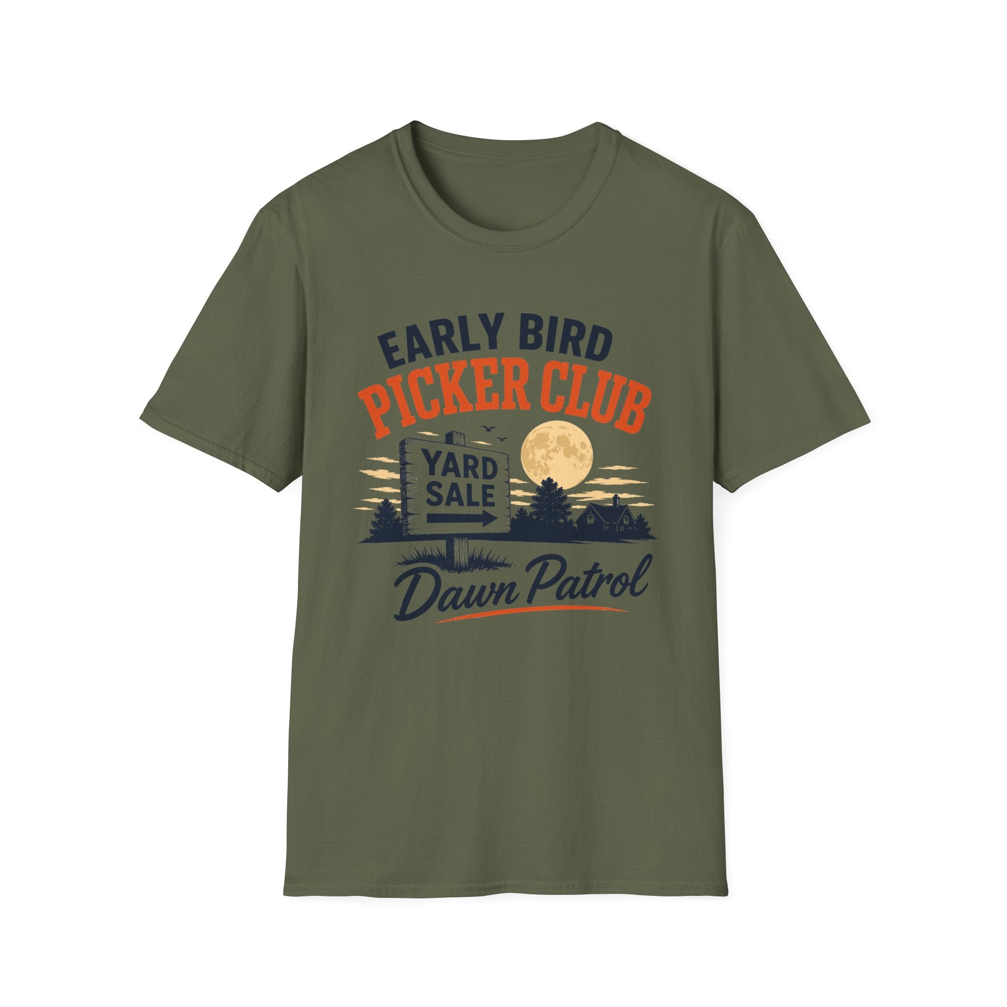 Early Bird Picker Club-T-Shirt