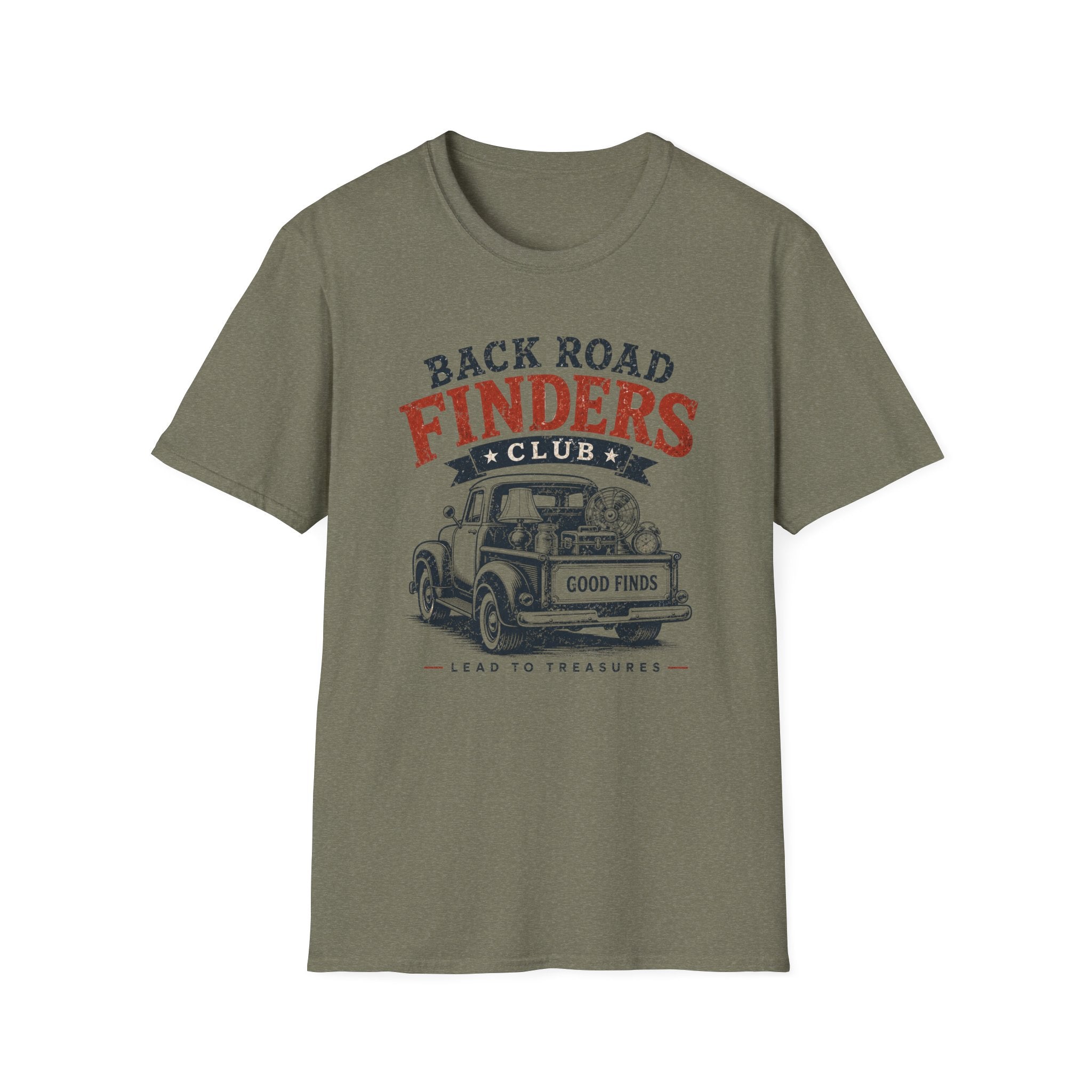 Back Road Finders Club-T-Shirt