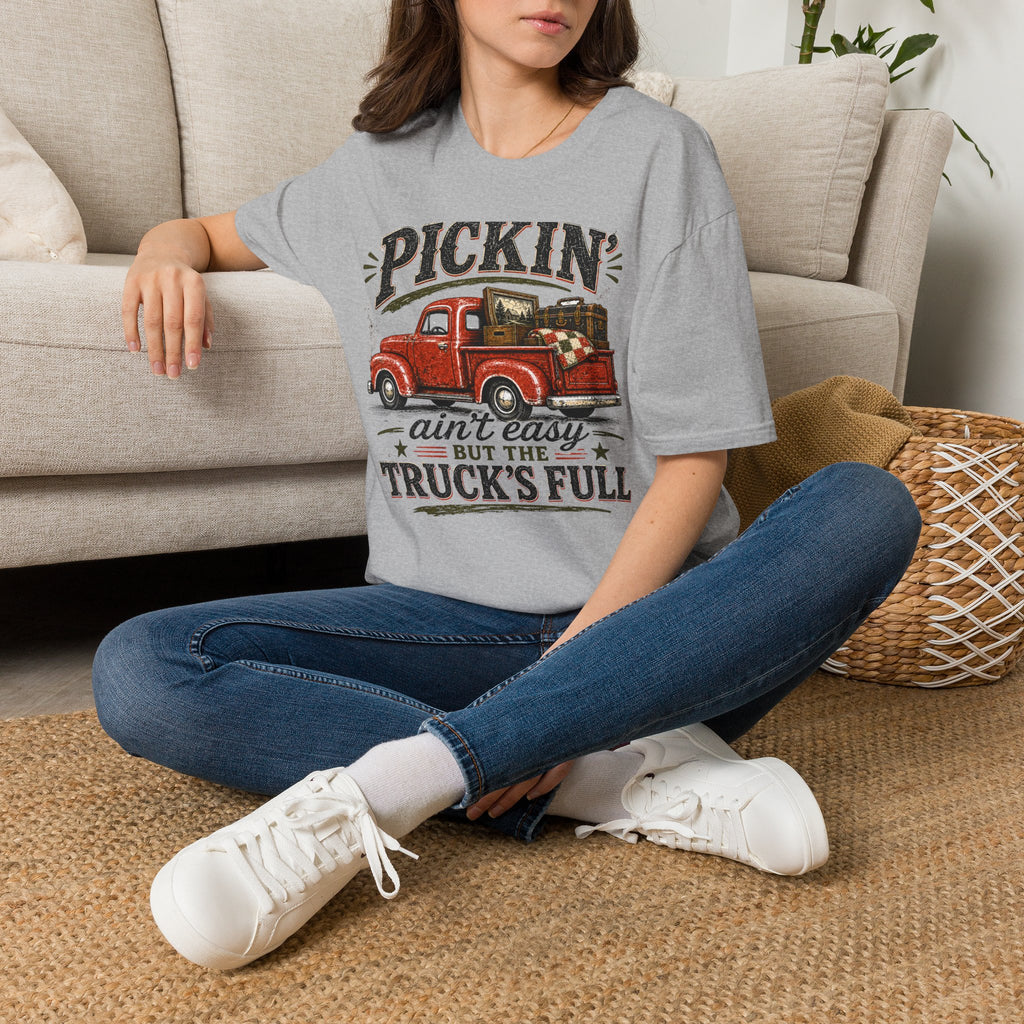 Pickin' Ain't Easy-T-Shirt
