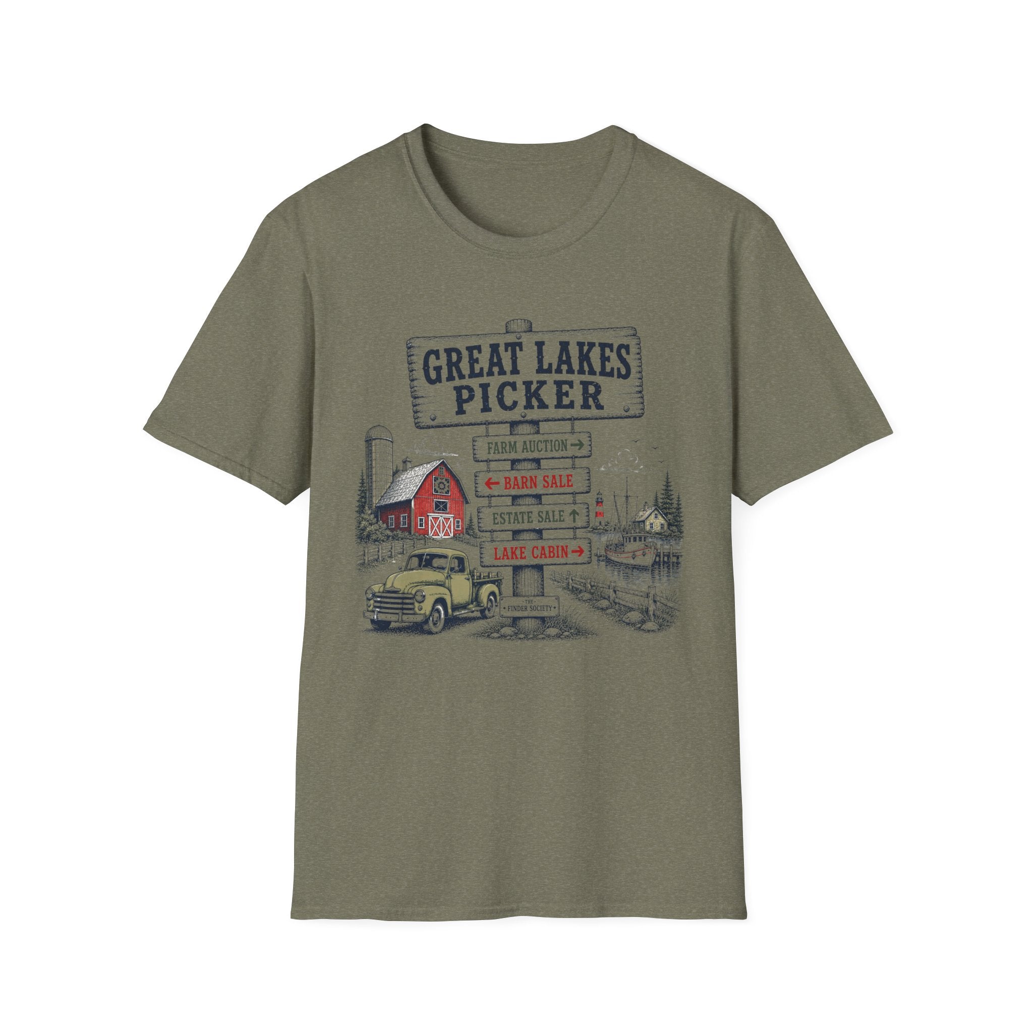 Great Lakes Picker -T-Shirt