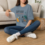 Happy Hour Modern-T-Shirt