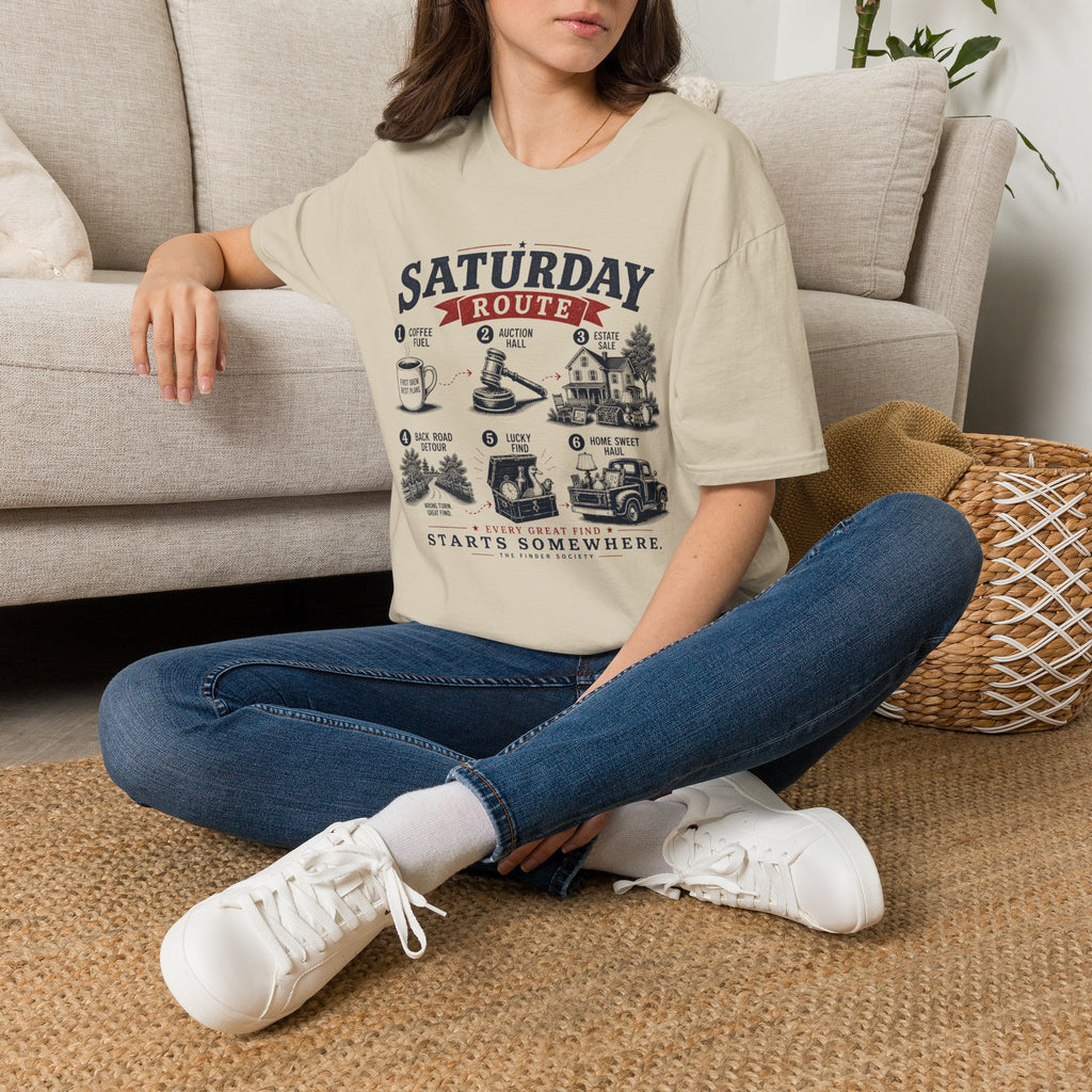 Saturday Route-T-Shirt