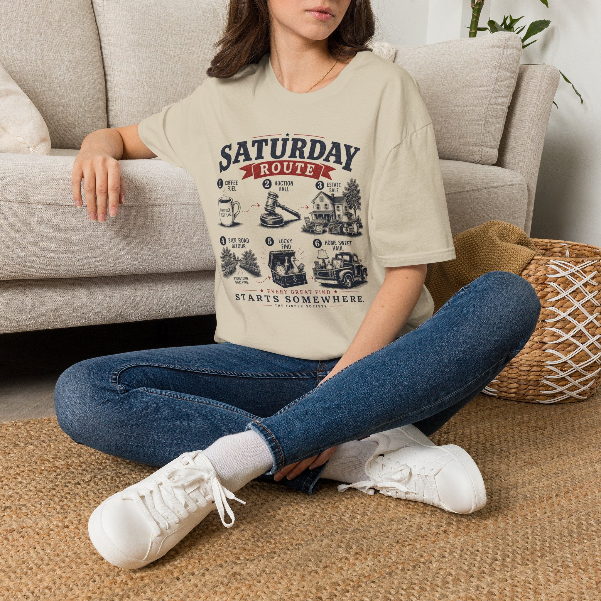 Saturday Route-T-Shirt