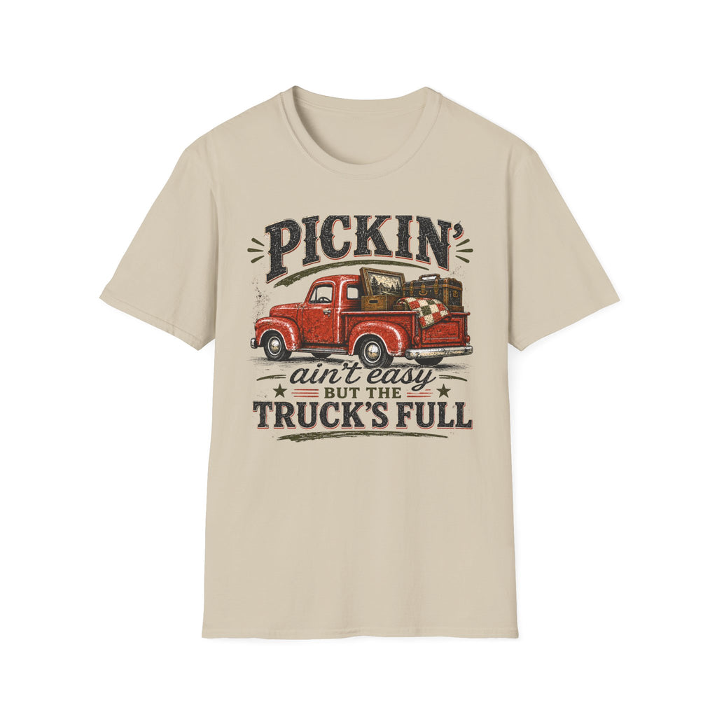 Pickin' Ain't Easy-T-Shirt