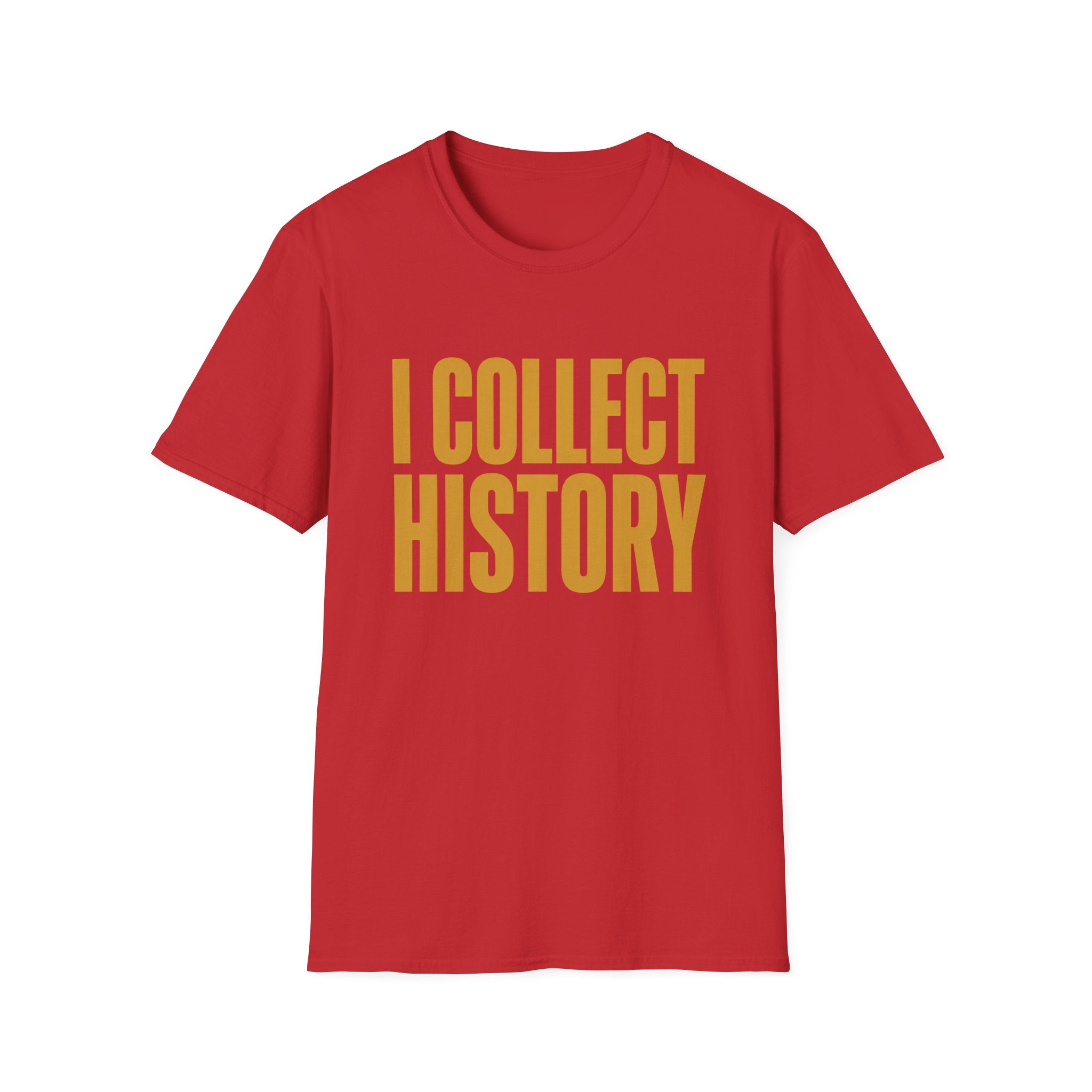 I Collect History-Typo-T-Shirt