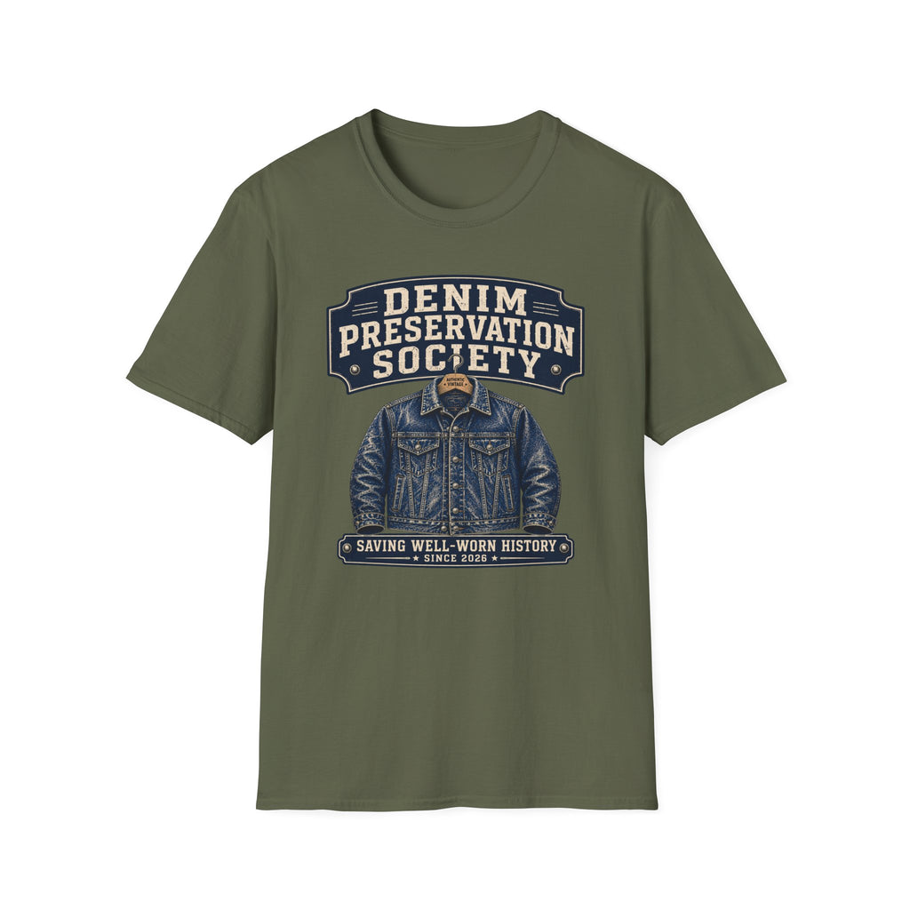 Denim Preservation Society-T-Shirt