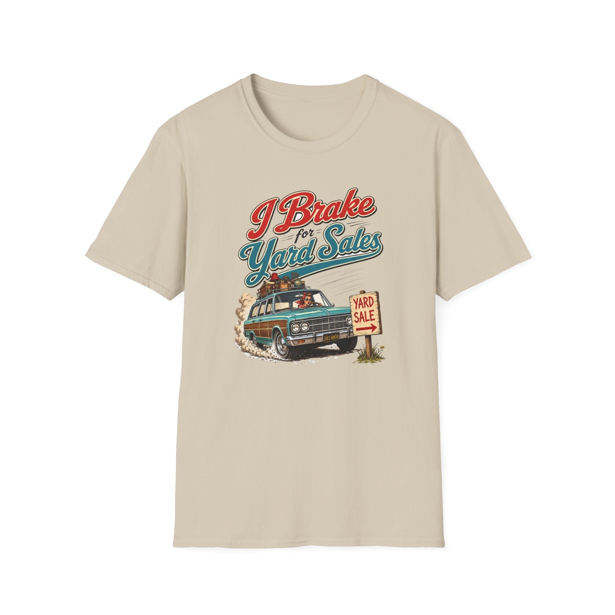 I Brake For Yard Sales-T-Shirt