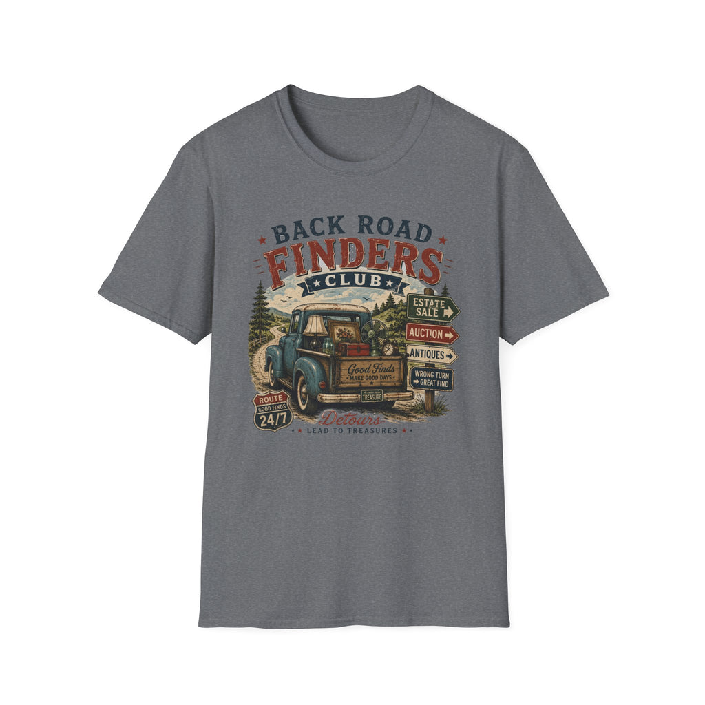Back Road Finders Club-T-Shirt