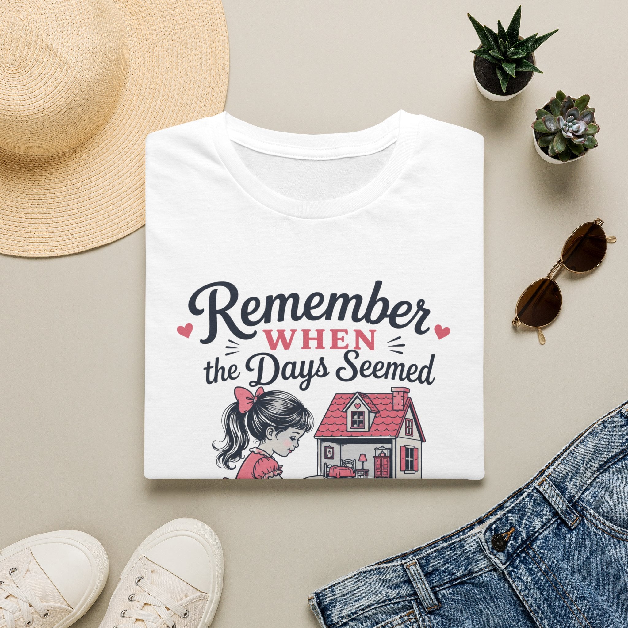 Remember When The Days Seemed  Longer-T-Shirt
