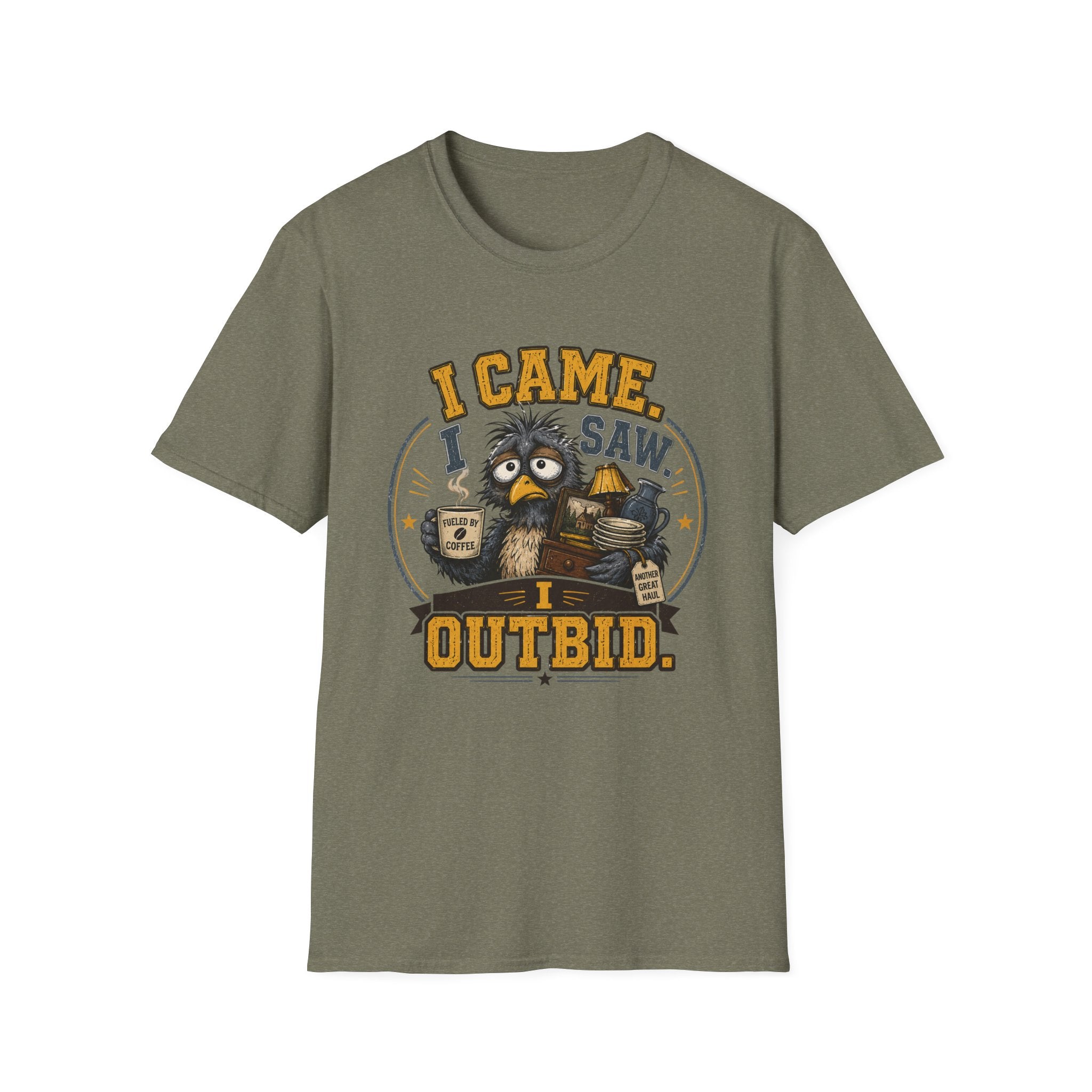 I Came I Saw I Outbid-T-Shirt