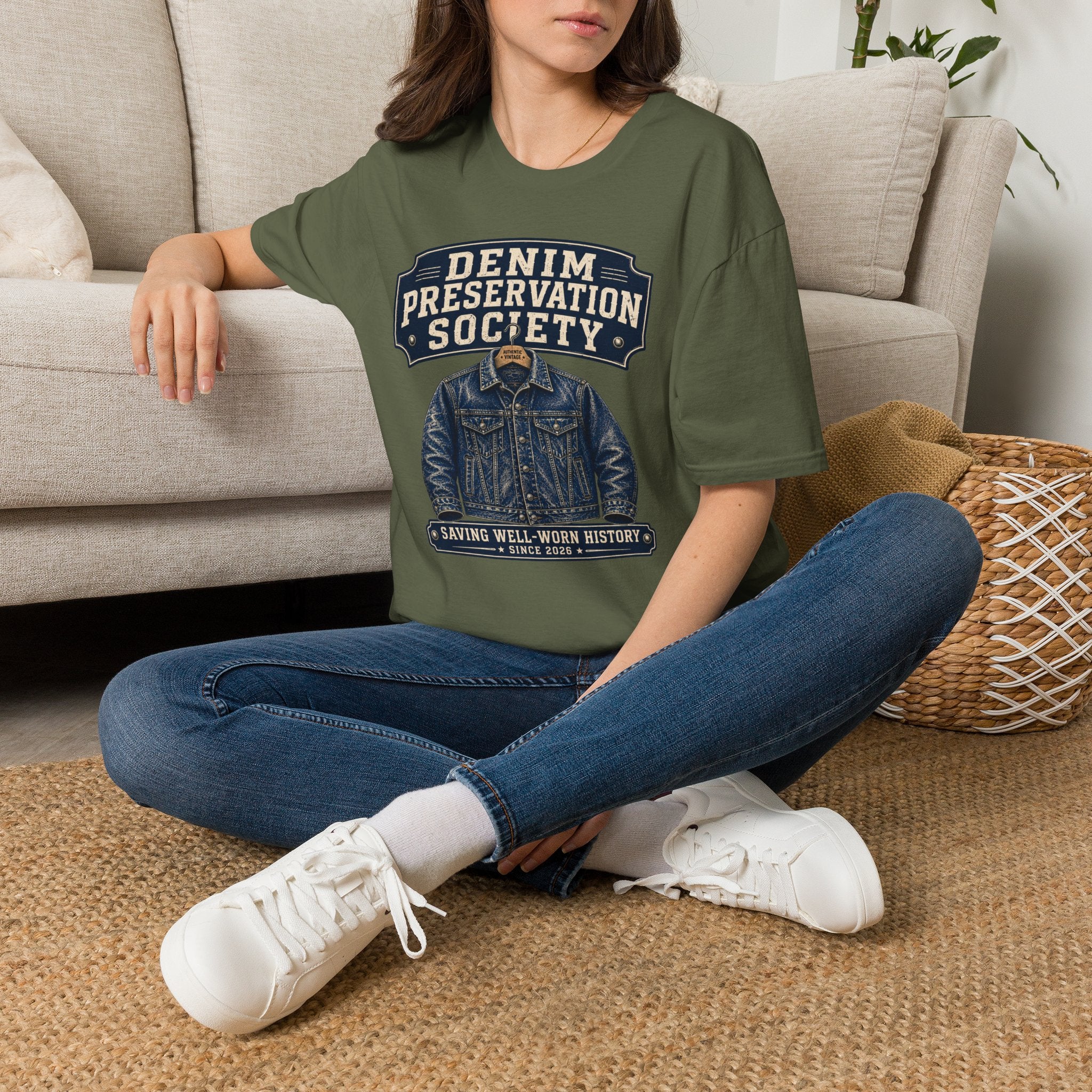 Denim Preservation Society-T-Shirt