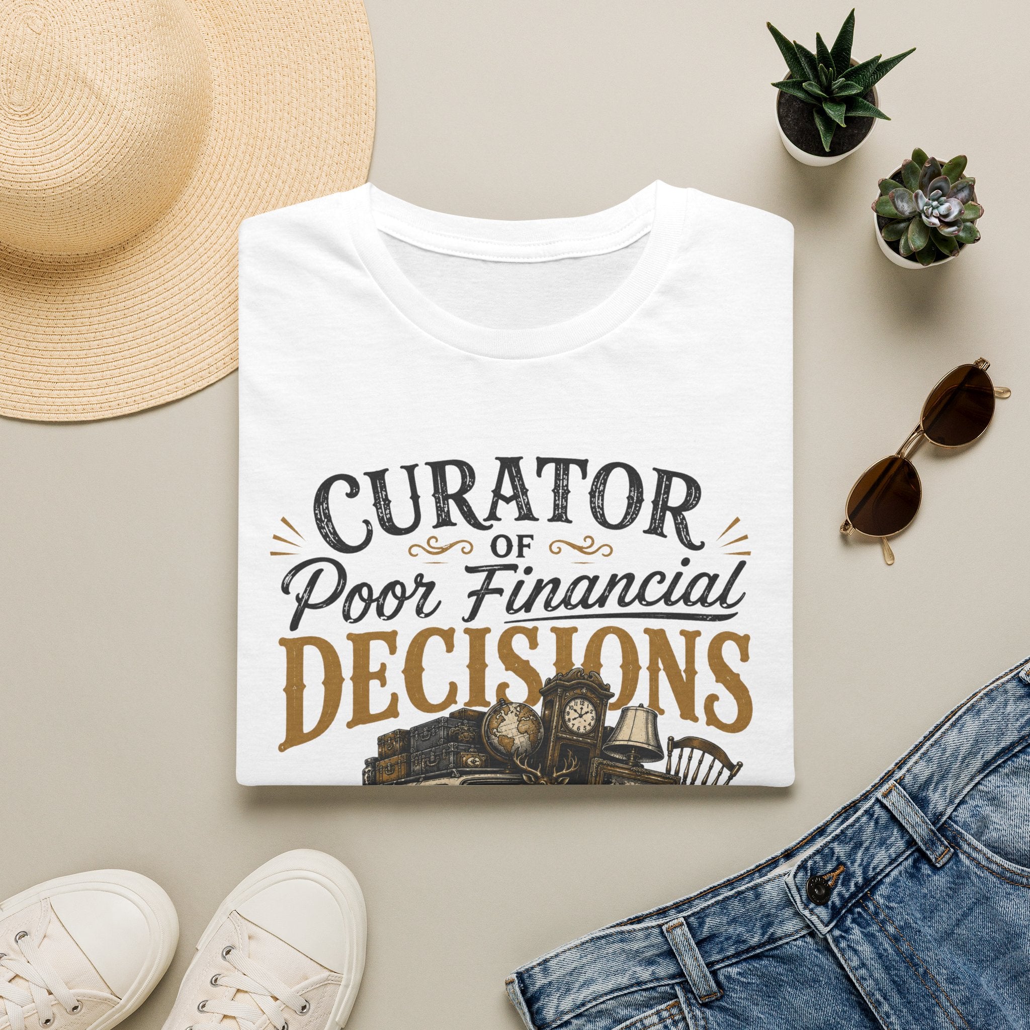 Curator of Poor Financial Decisions-T-Shirt