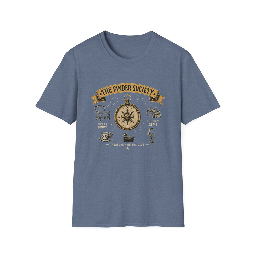 The Finder Society Treasure Hunters Club-T-Shirt