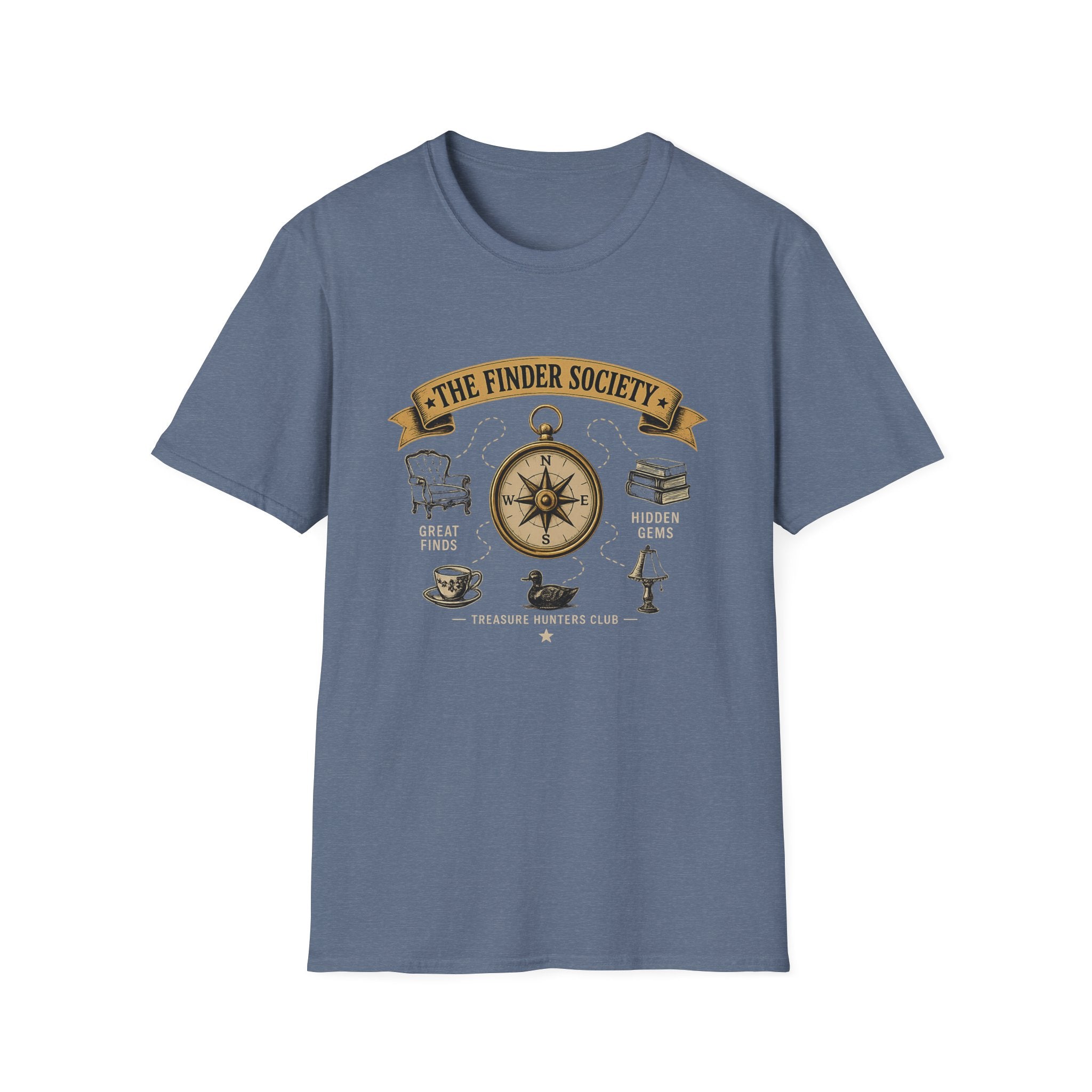 The Finder Society Treasure Hunters Club-T-Shirt