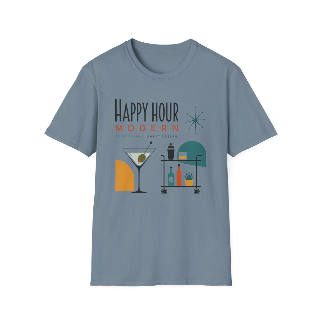 Happy Hour Modern-T-Shirt