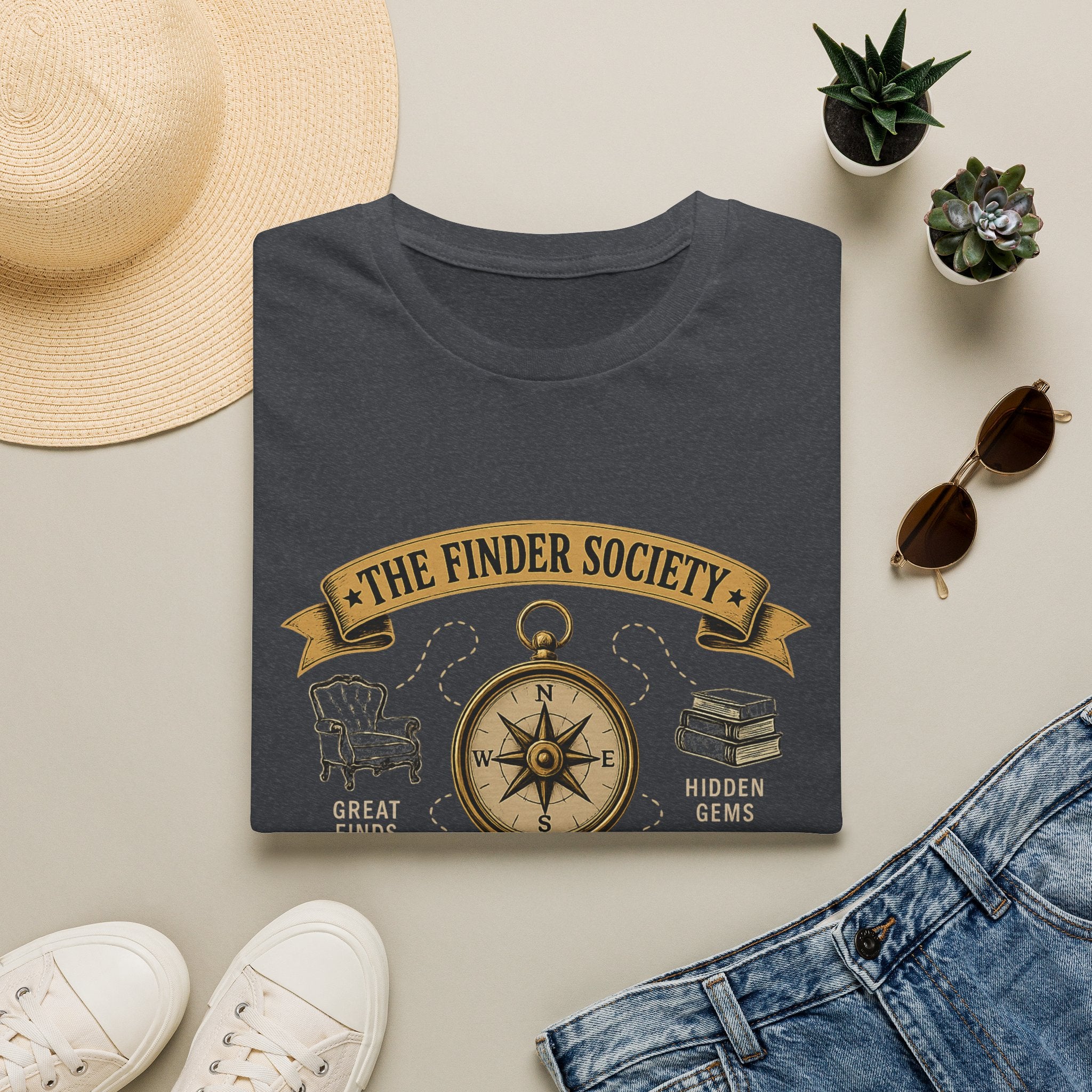 The Finder Society Treasure Hunters Club-T-Shirt
