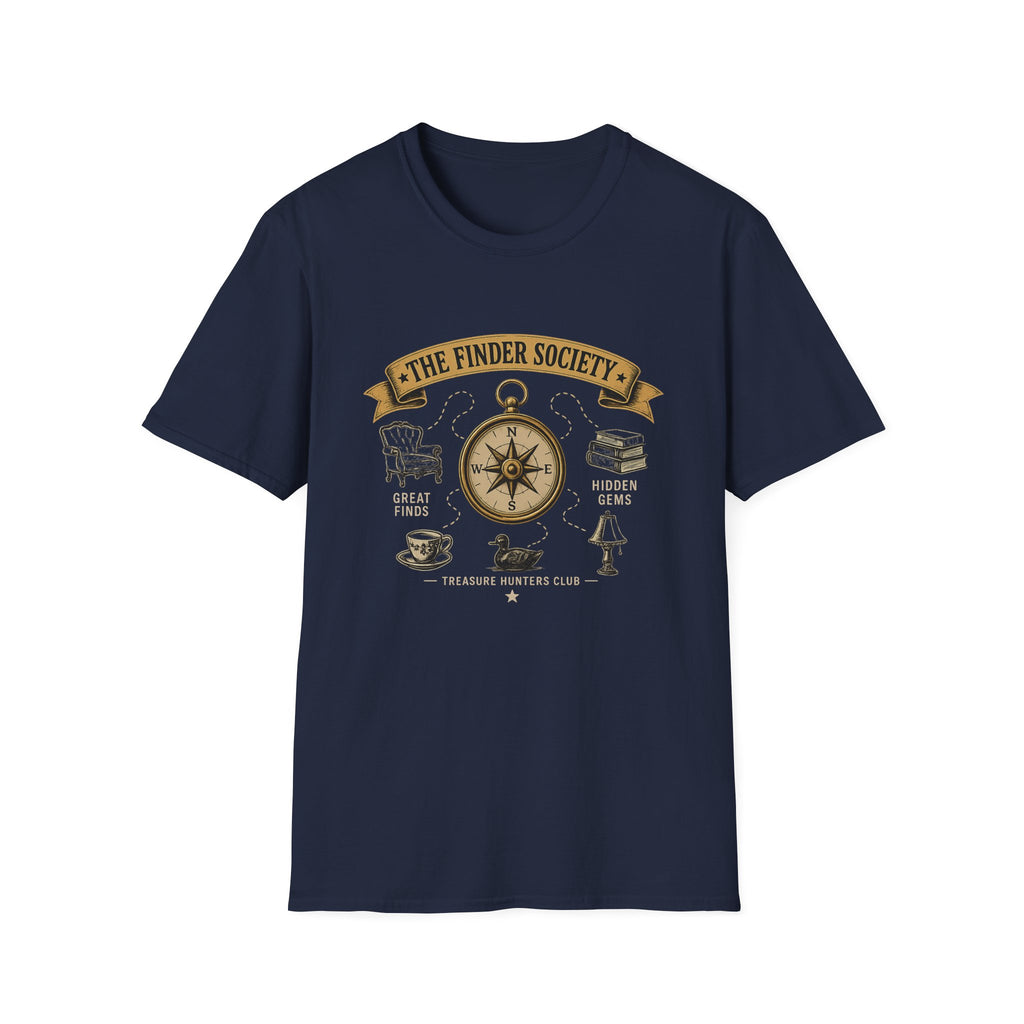 The Finder Society Treasure Hunters Club-T-Shirt