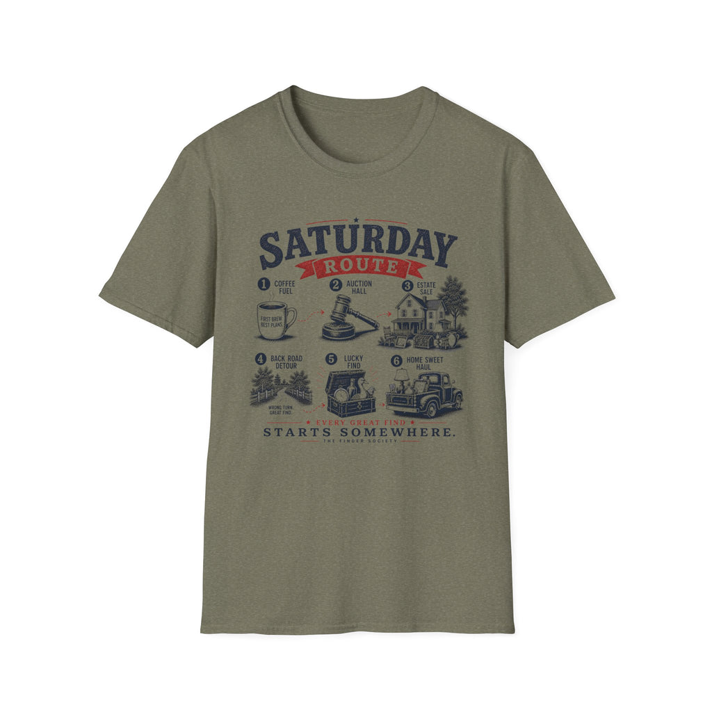 Saturday Route-T-Shirt
