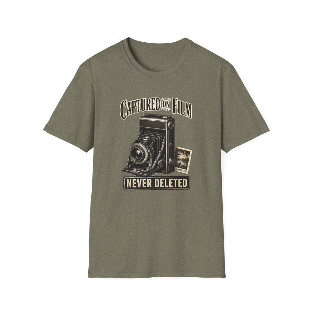 Captured On Film Never Deleted-T-Shirt