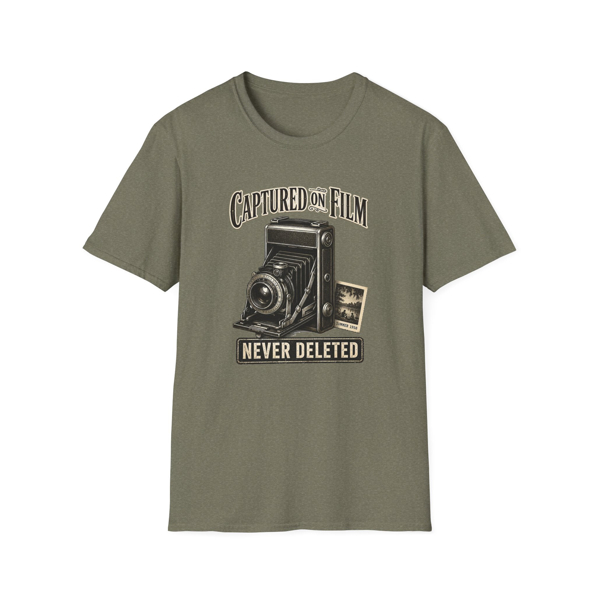 Captured On Film Never Deleted-T-Shirt